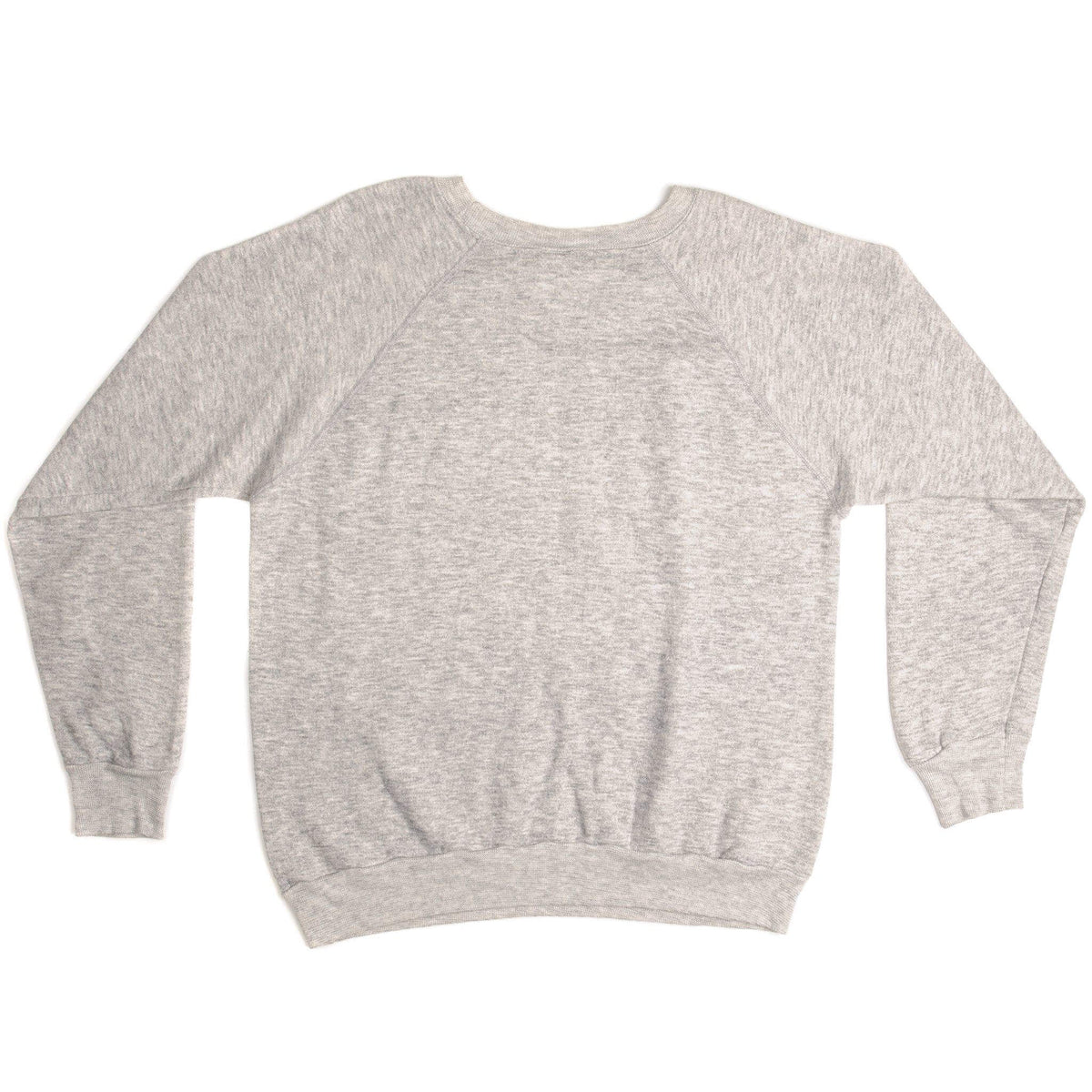 Back of gray Champion Villanova University crewneck sweatshirt