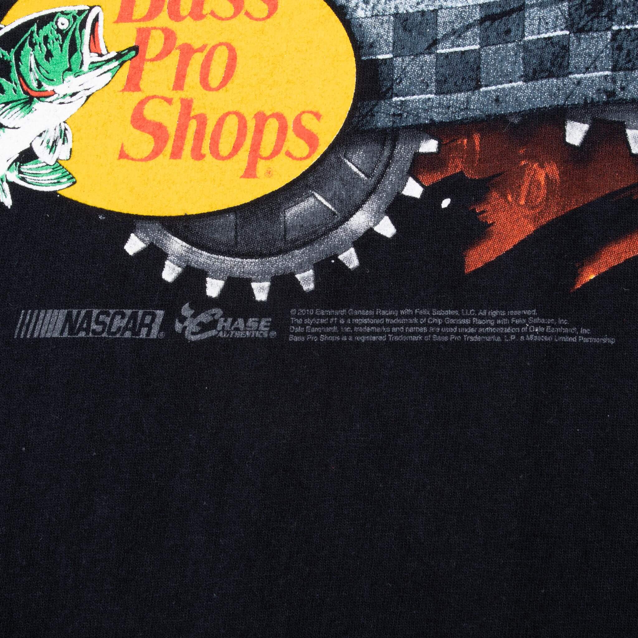 Vintage Nascar Jamie Mc Murray Bass Pro Shops 2010 Tee Shirt Size Large