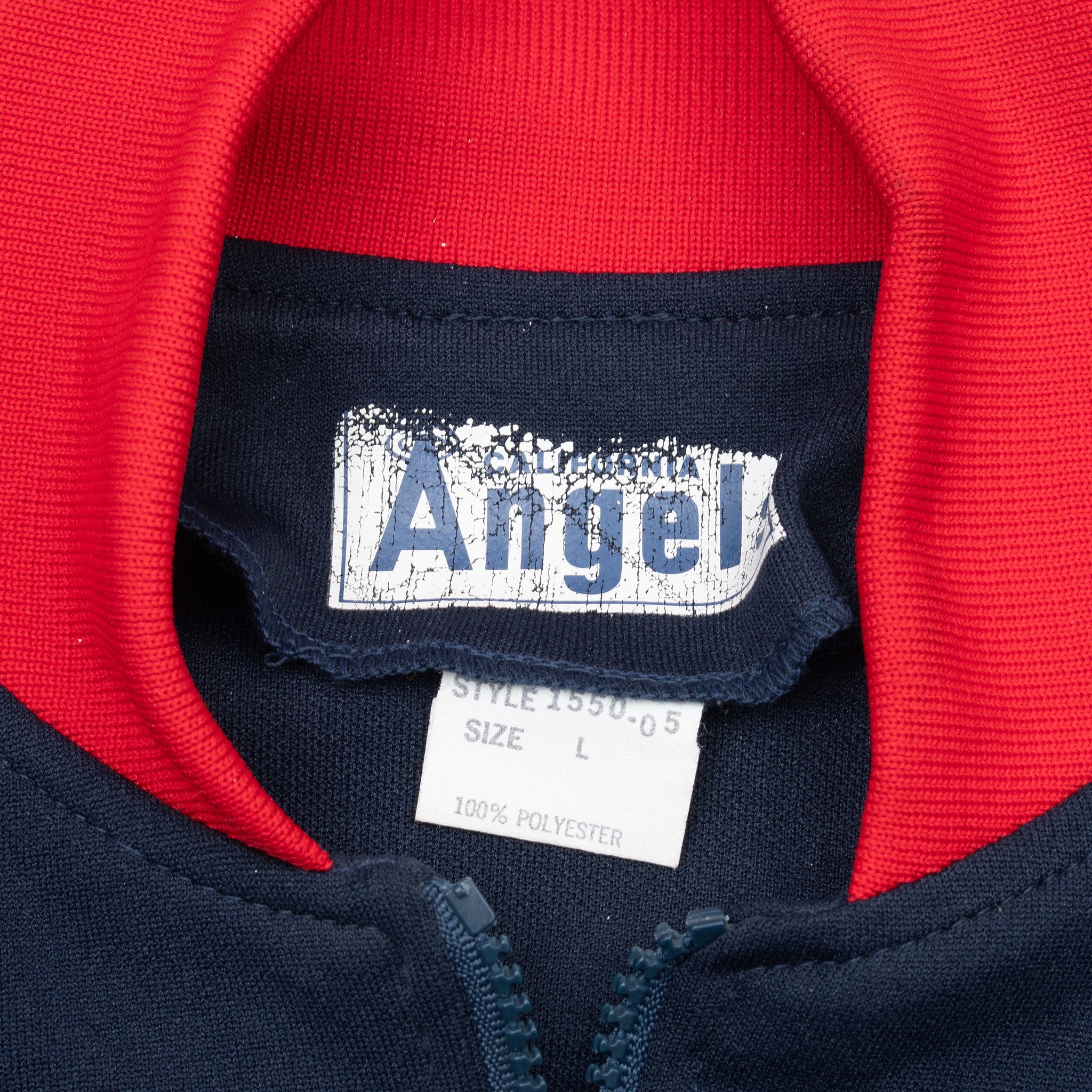 Vintage Mlb California Angels Track Jacket Size Large