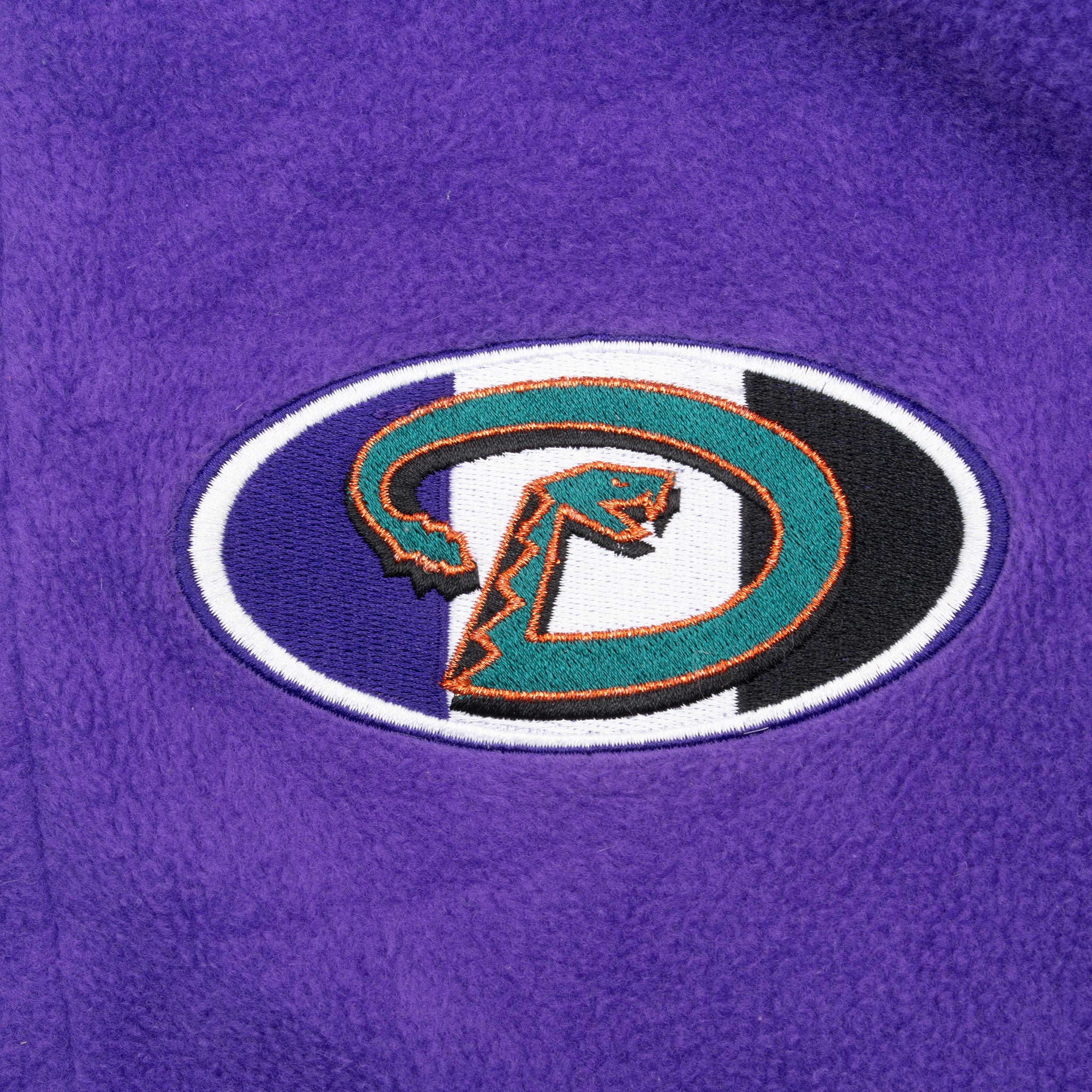 Vintage Mlb Arizona Diamondbacks Starter Pullover Fleece Jacket 1990S Size Medium