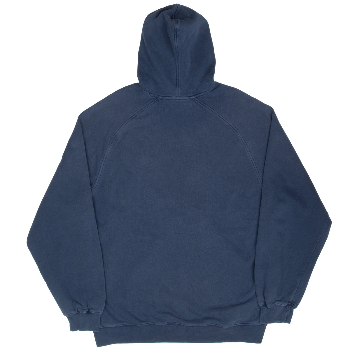 Vintage Nike Classic Swoosh Navy Hoodie Sweatshirt 2000S Size XL