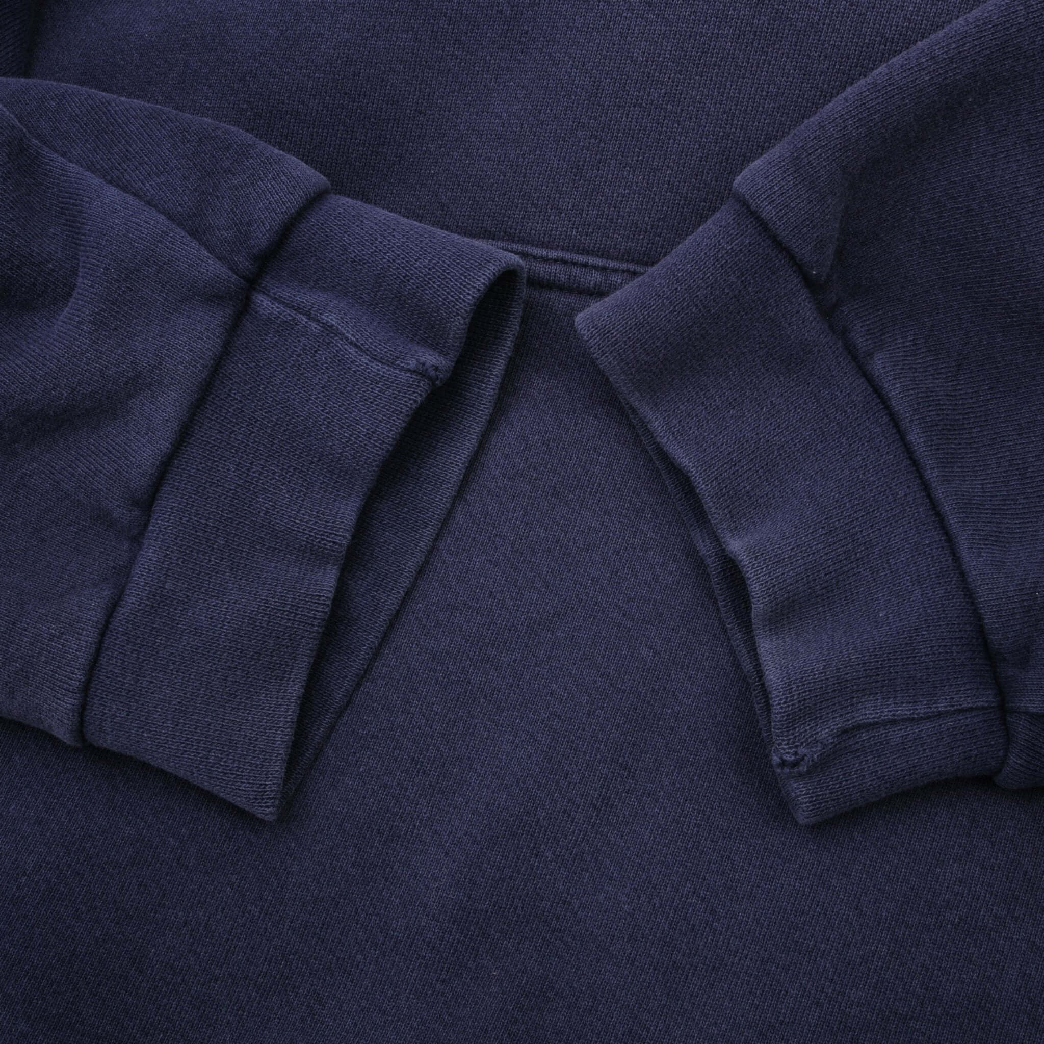 Vintage Blue Nike Middle Swoosh Hoodie 90S Size Large