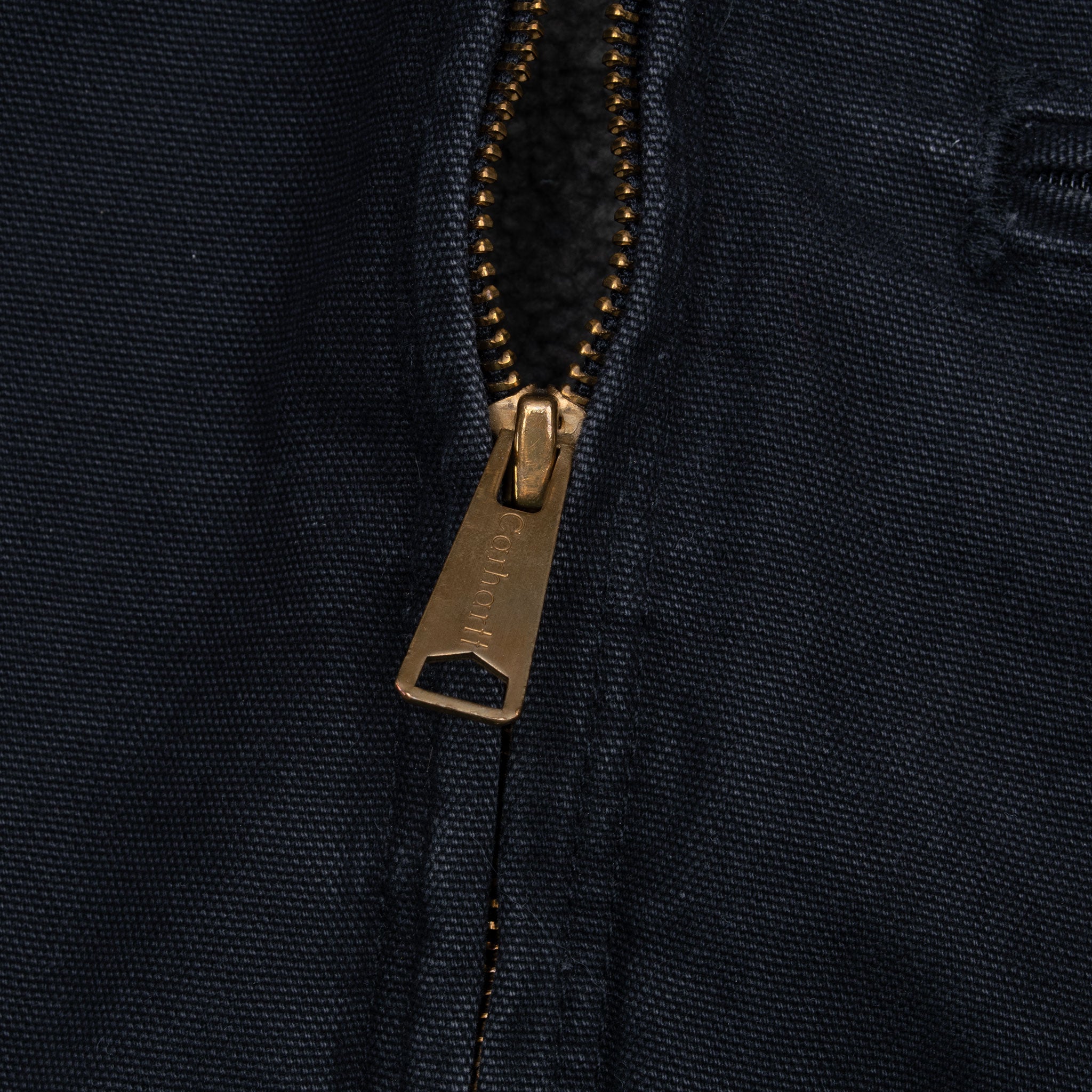 Vintage Carhartt Black Sherpa Lined Woman Active Jacket Wj141Blk Size Small