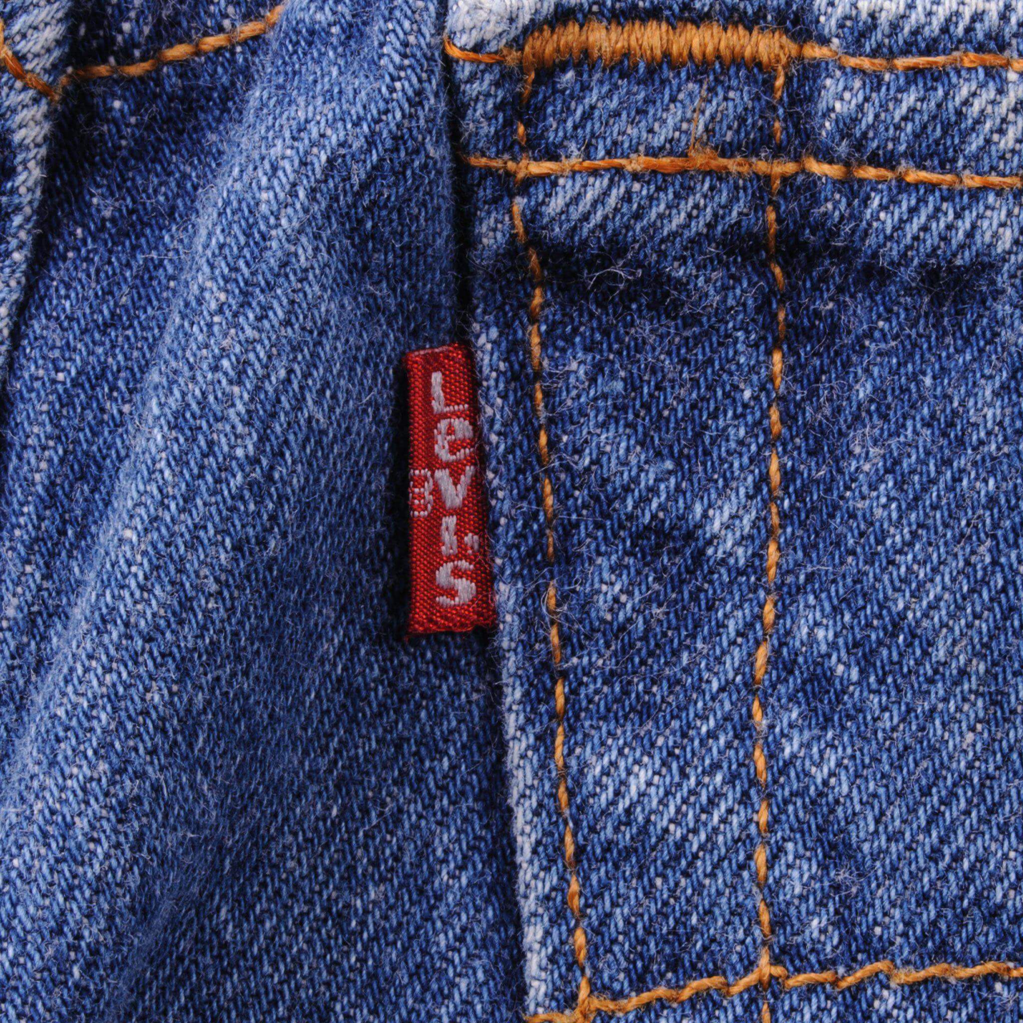 VINTAGE LEVIS 501 JEANS INDIGO 1988-1993 SIZE W31 L29 MADE IN USA