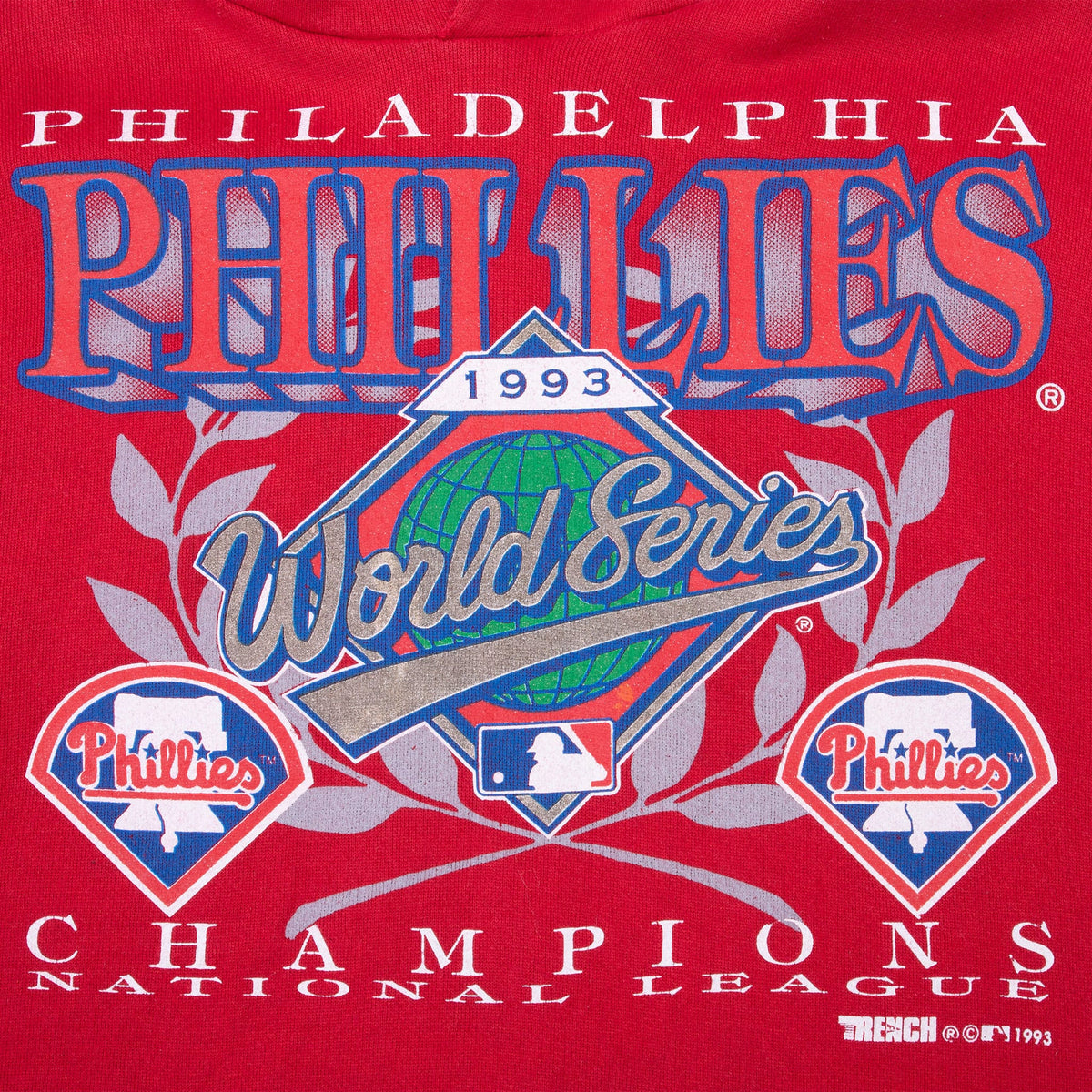 Philadelphia Phillies 1993 World Series National League Champions front graphic