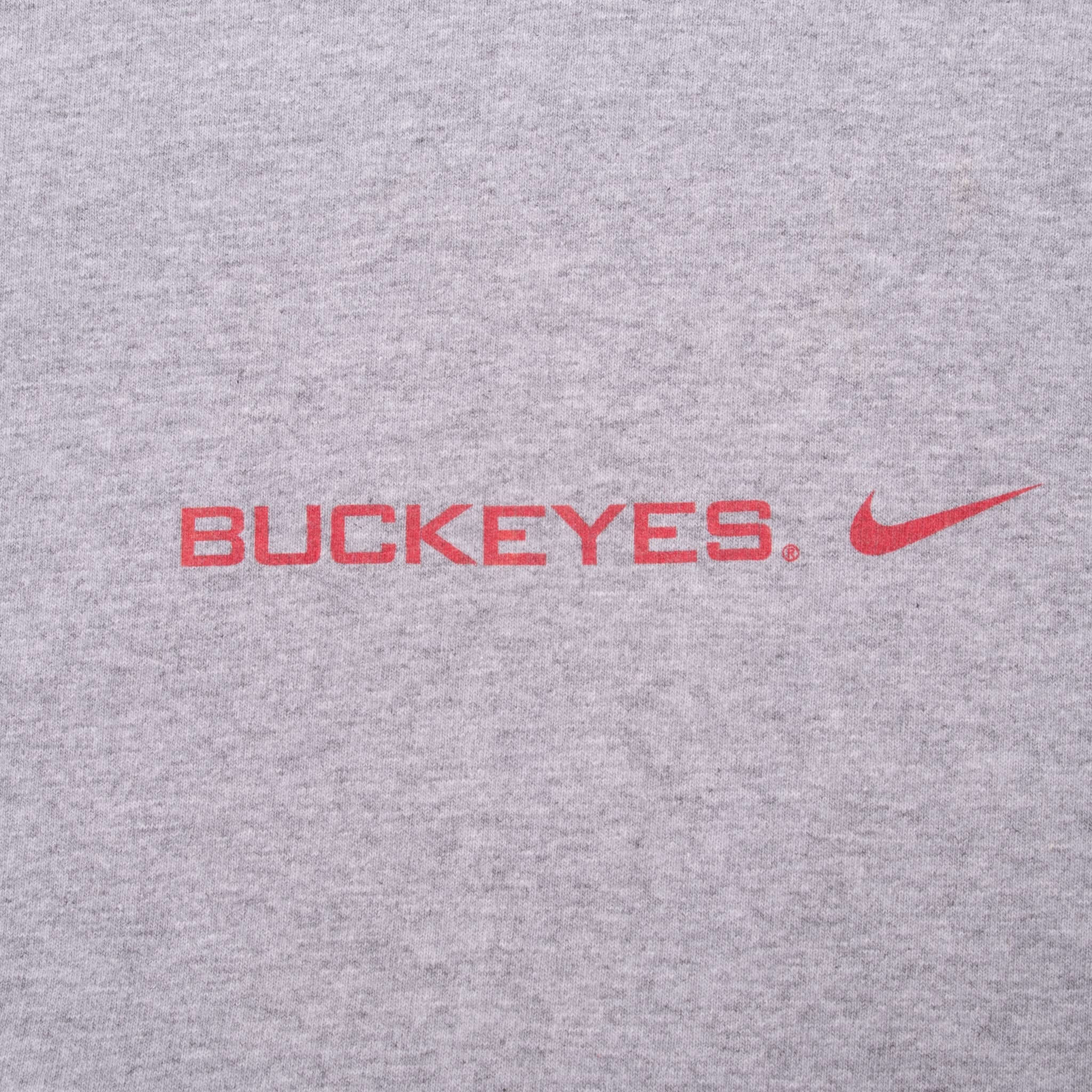 Vintage Nike Ncaa Ohio State Buckeyes Center Swoosh Long Sleeve Tee Shirt 1990S Size Large