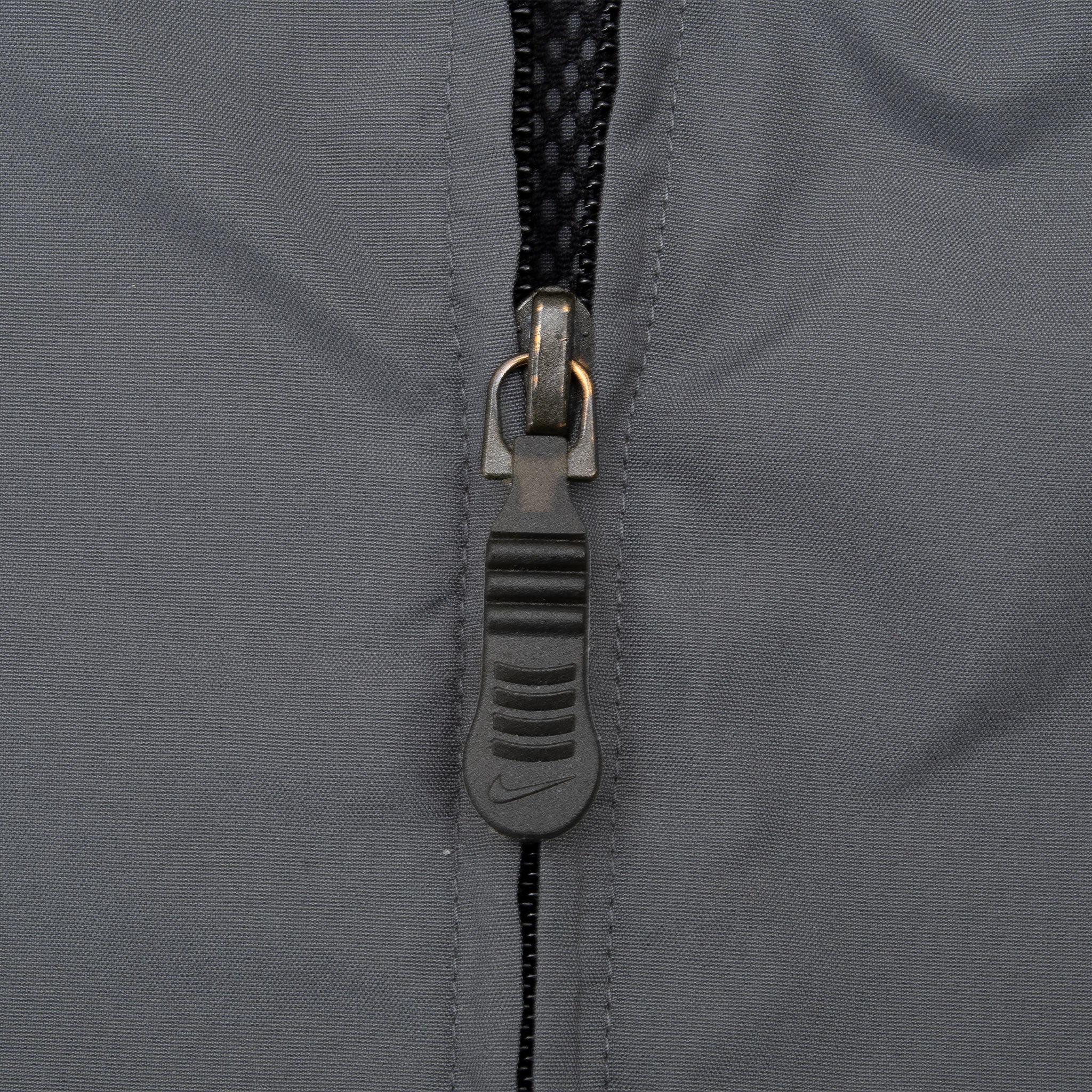 Vintage Nike Classic Swoosh Grey Red Windbreaker Jacket Size 2Xl 2000S