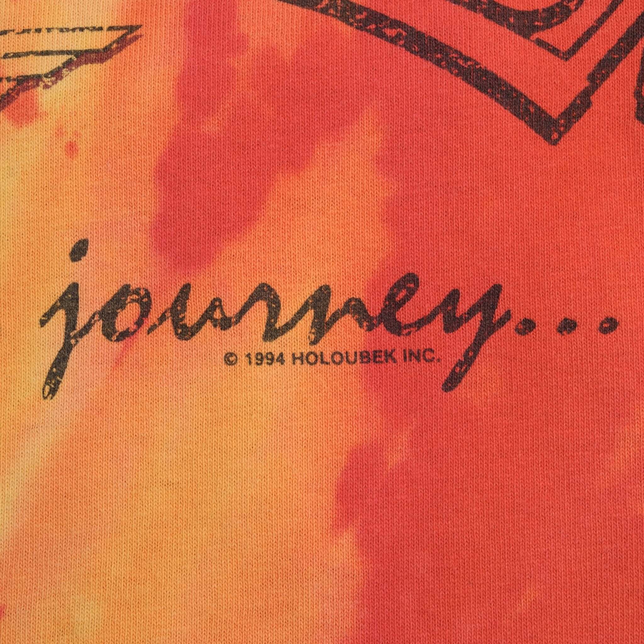 Vintage Tie Dye Harley Davidson Chicago 1994 Tee Shirt Size Xl Made In USA With Single Stitch Sleeves