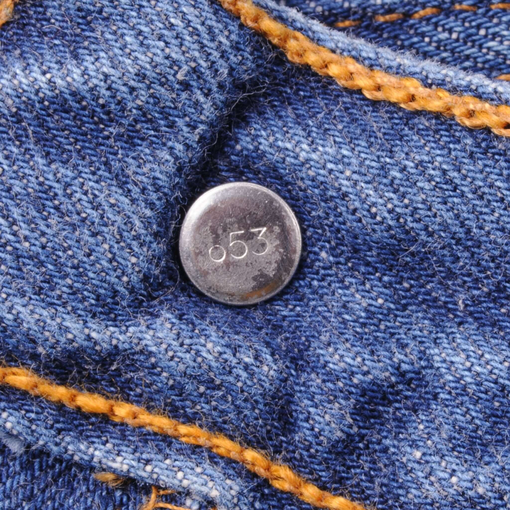 Beautiful Indigo Levis 501 Jeans 1990S Made in USA with Medium wash Size on Tag 36X40 Actual Size 34X37 Back Button #653