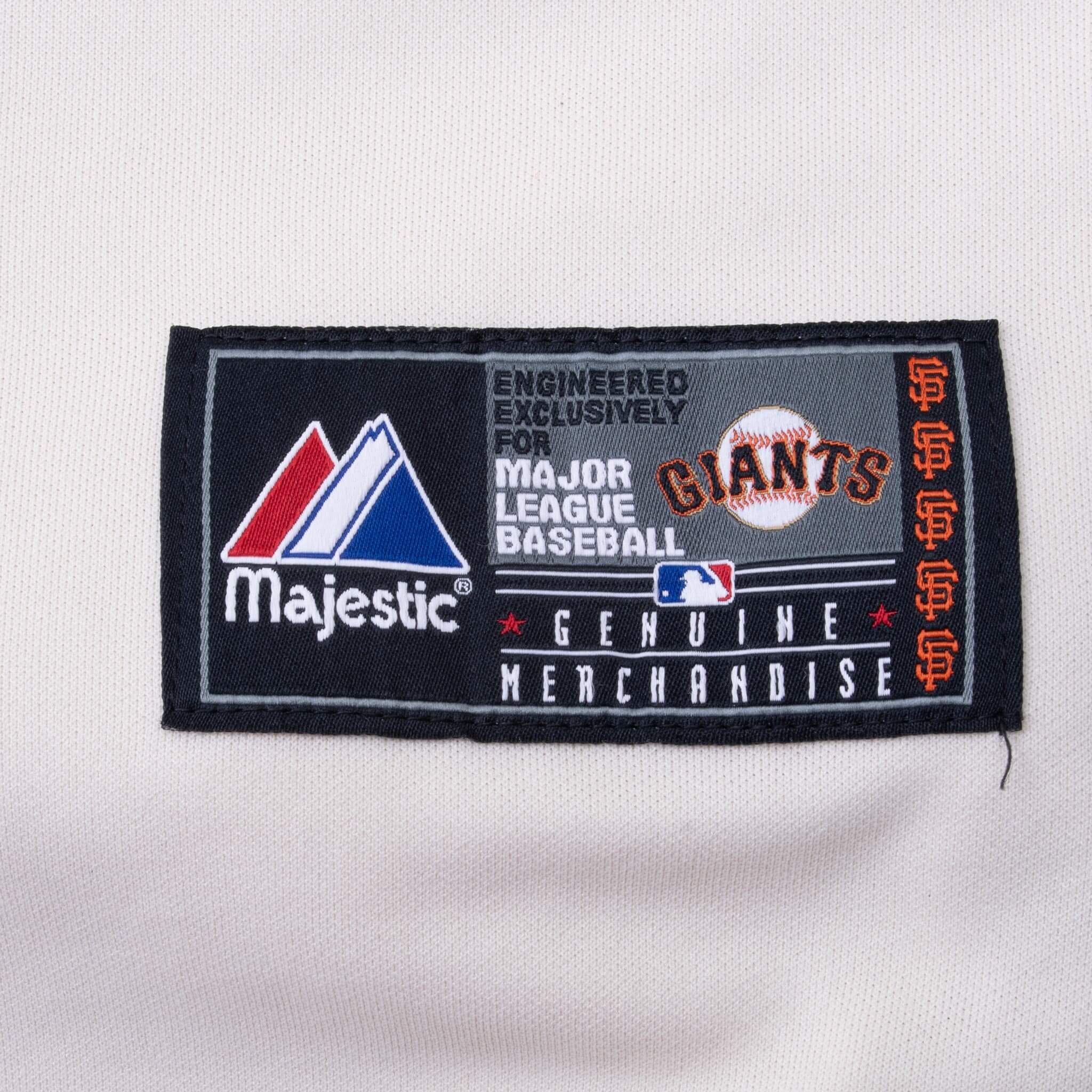 Vintage Mlb San Francisco Giants Tim Lincecum #55 World Series 2010 Majestic Jersey Size 2XL Made In Usa