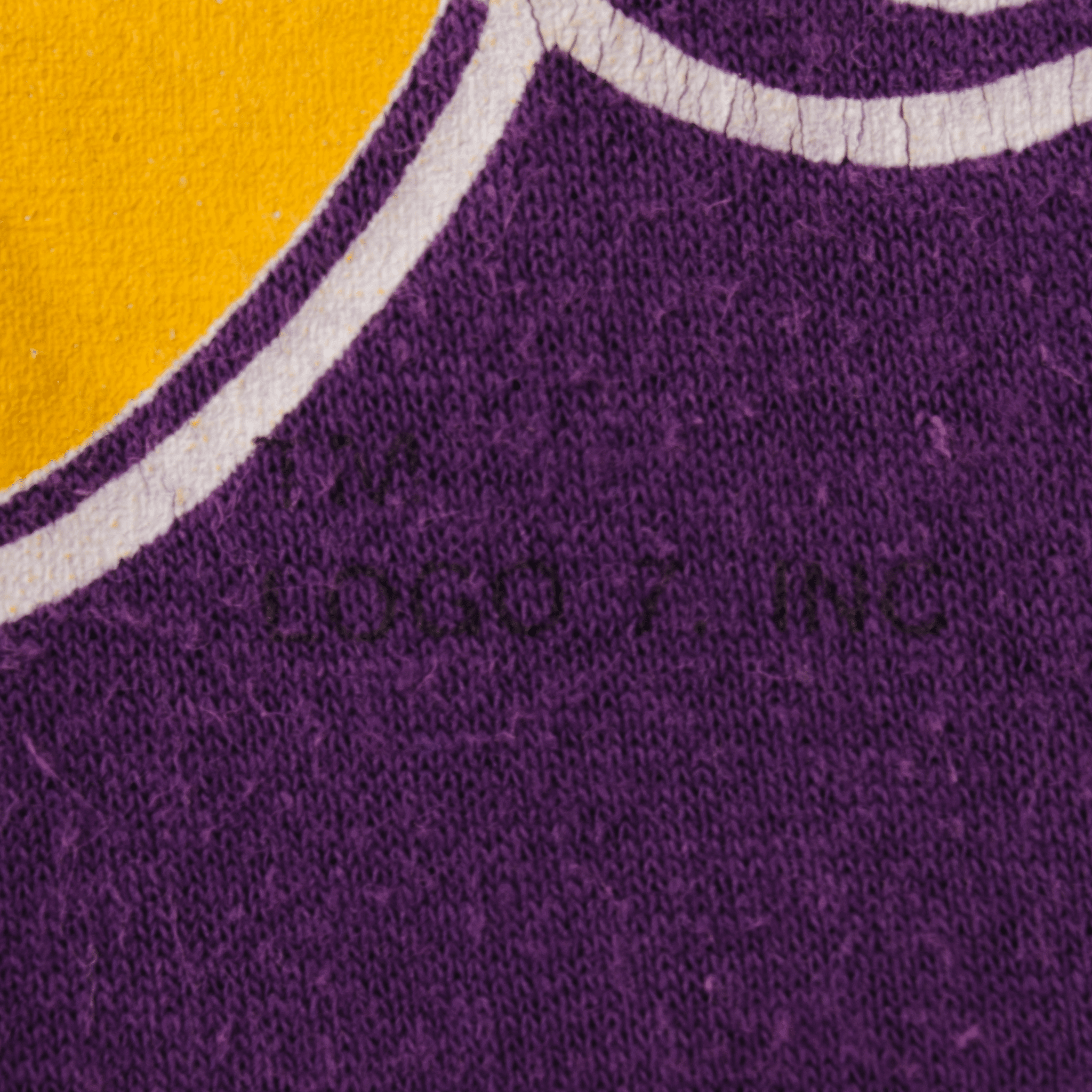 VINTAGE NBA LOS ANGELES LAKERS TEE SHIRT 1990S SIZE LARGE MADE IN USA