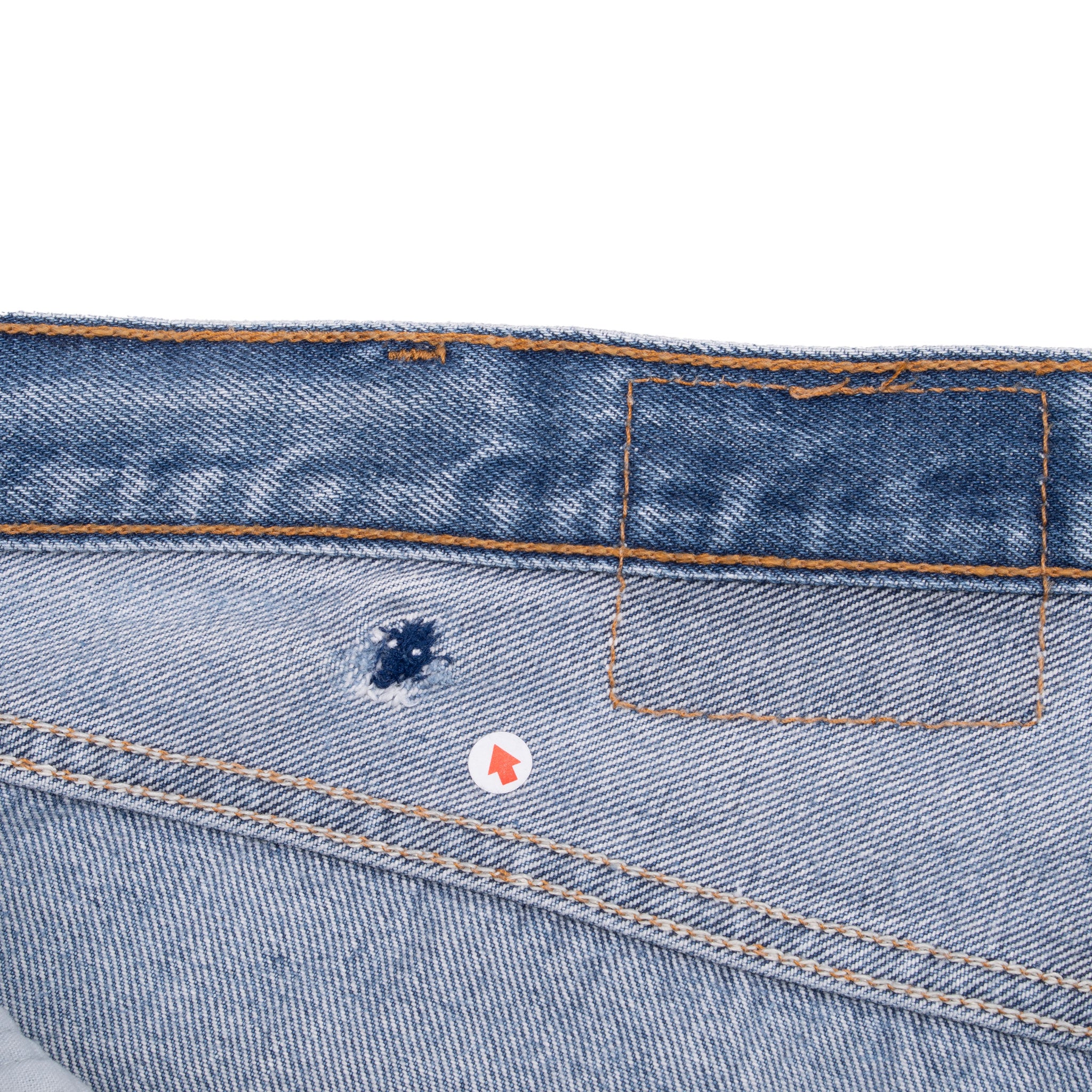 VINTAGE LEVIS 501 INDIGO BLUE JEANS 1990S SIZE 43X29