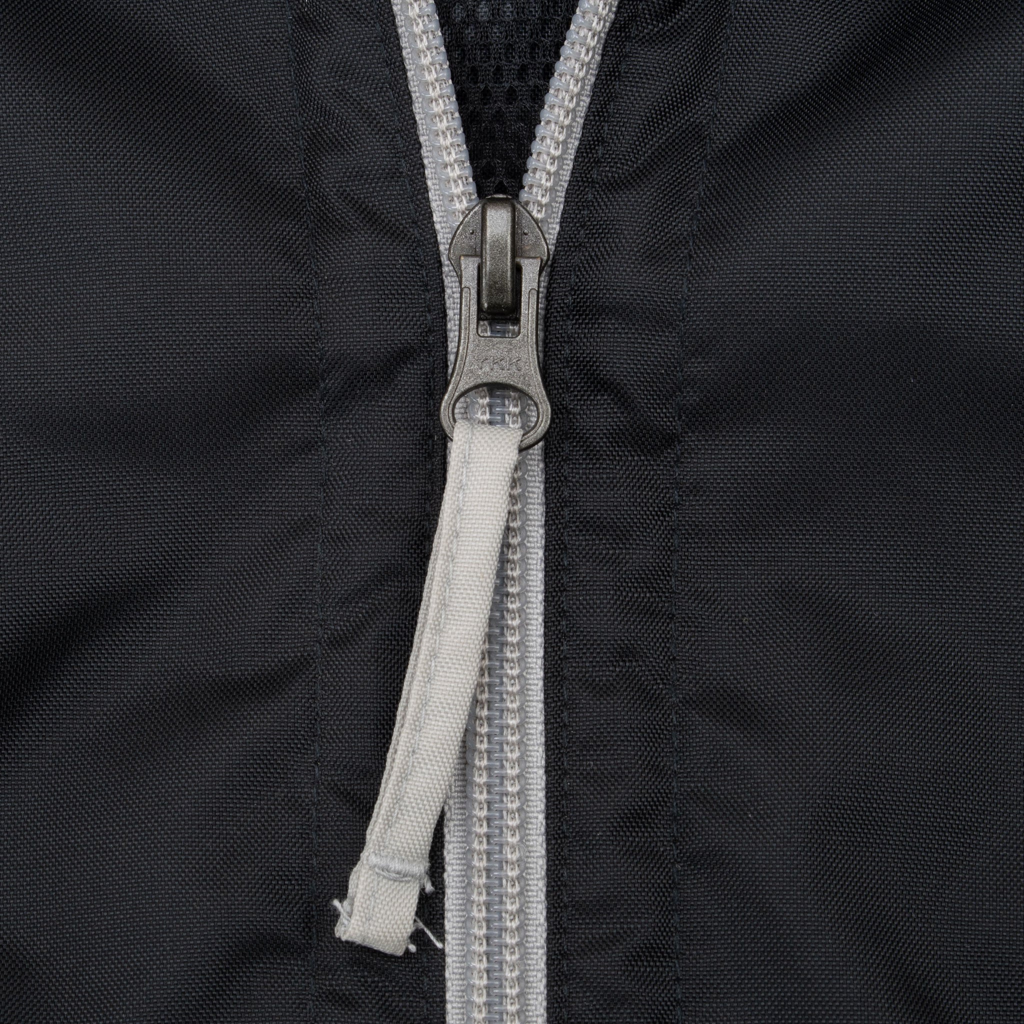 Vintage Nike Swoosh Black Grey Hooded Windbreaker Jacket 2000S Size Large