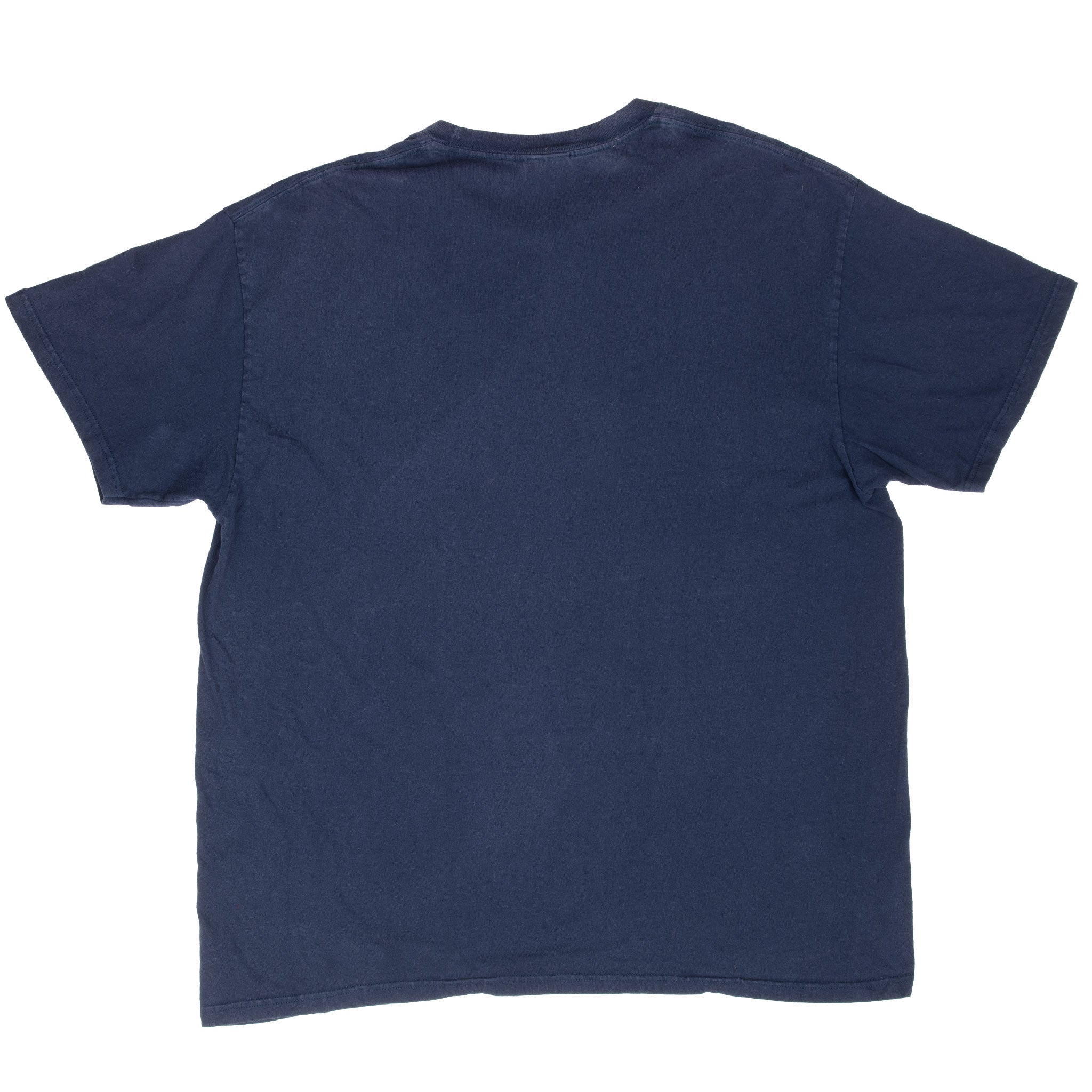 Vintage Nike Spellout Navy Blue Tee Shirt 2000S Size Large