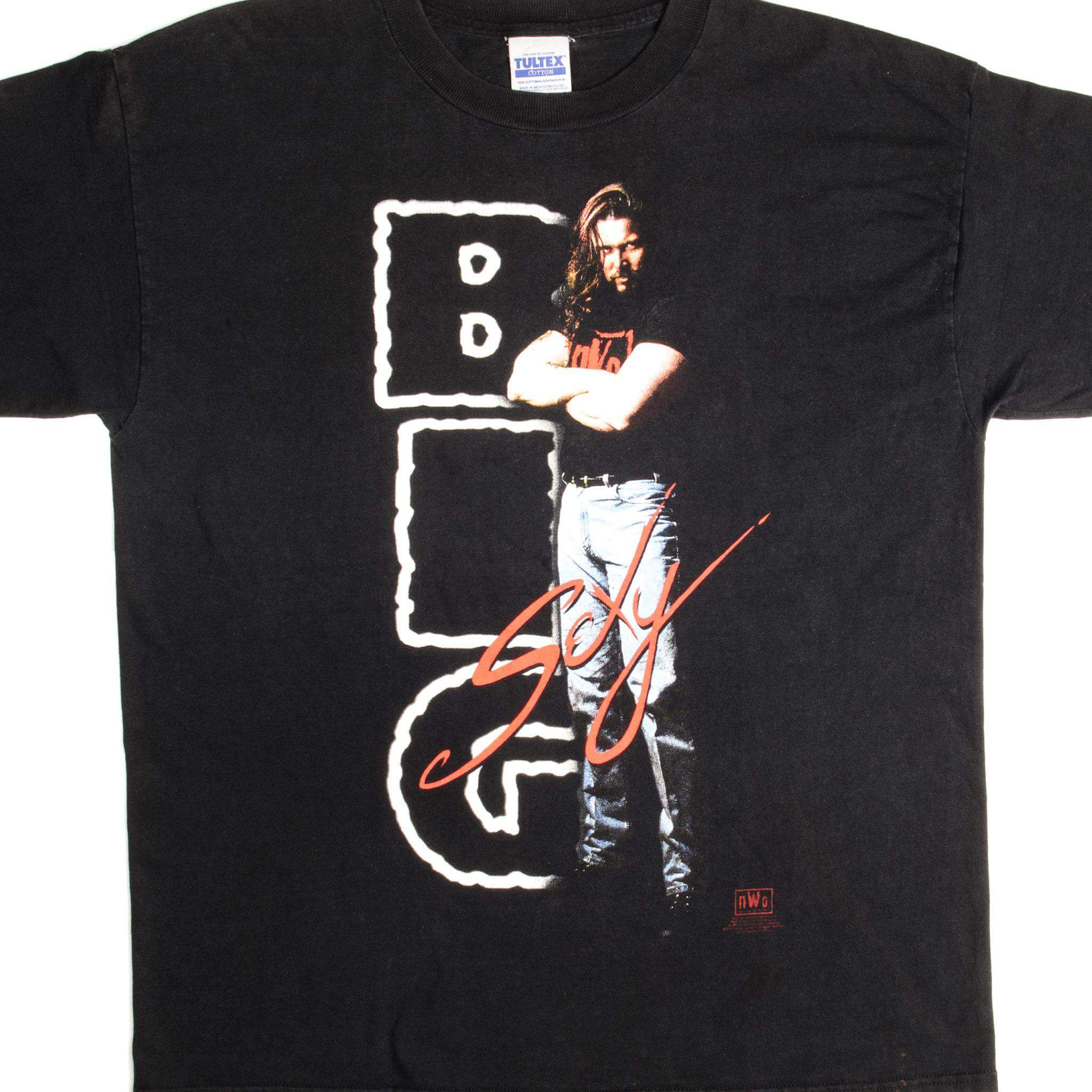 VINTAGE WRESTLING NWO KEVIN NASH TEE SHIRT SIZE XL 1990s