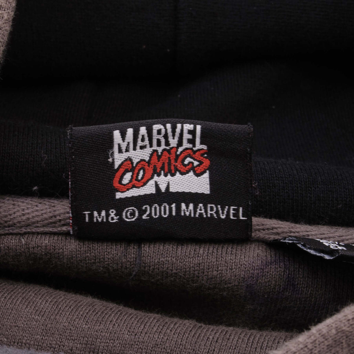 Vintage Marvel Spiderman Hoodie Sweatshirt 2001 Size Large Made In USA