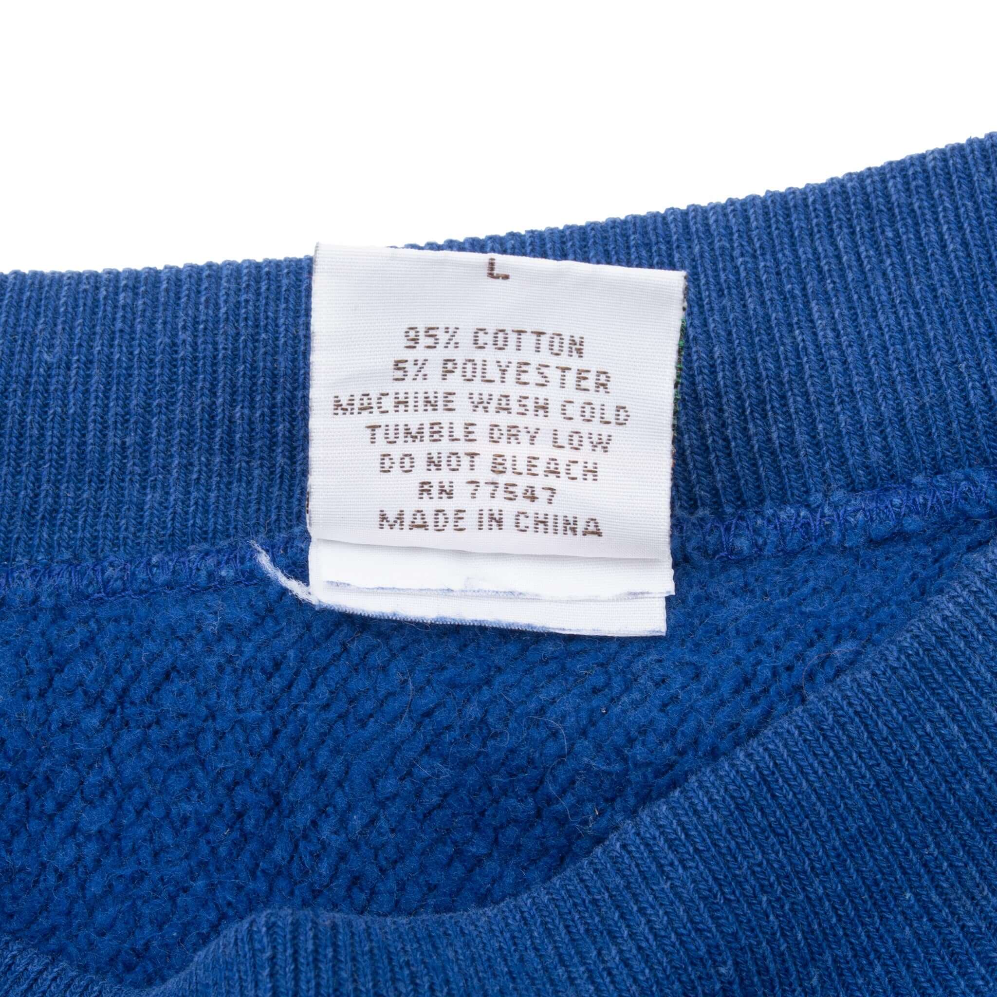 Vintage Ncaa BYU Football Western Conference Champions 1991 Reverse Weave Sweatshirt Size Large