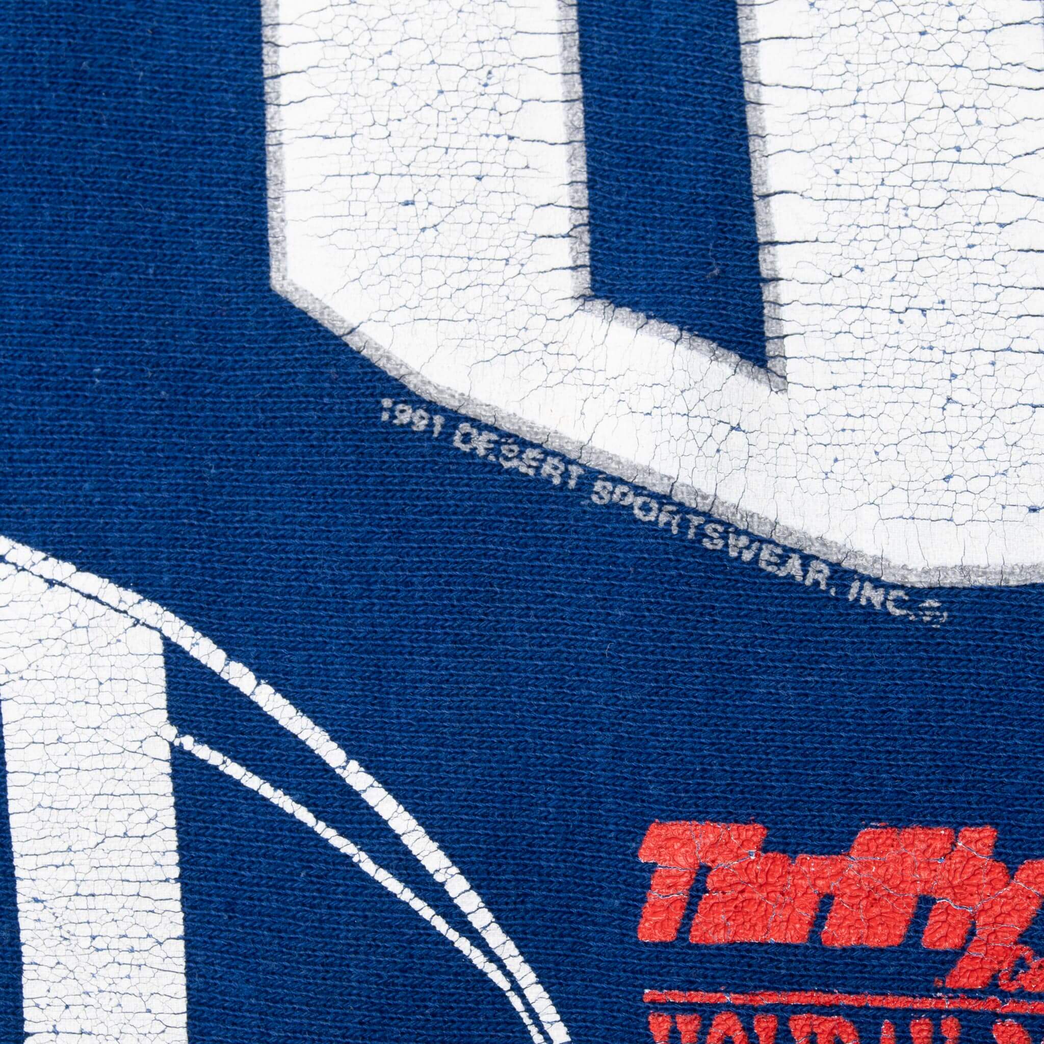 Vintage Ncaa BYU Football Western Conference Champions 1991 Reverse Weave Sweatshirt Size Large