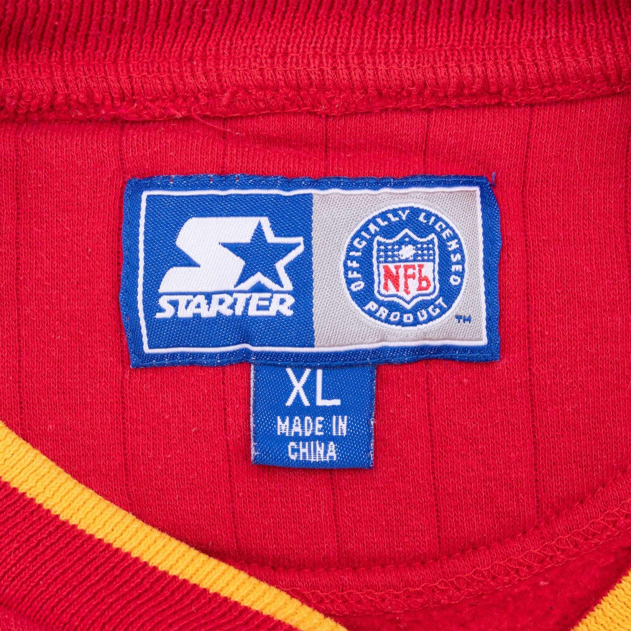 Vintage Nfl Kansas City Chiefs Embroidered 1990S Starter Sweatshirt Size Xl