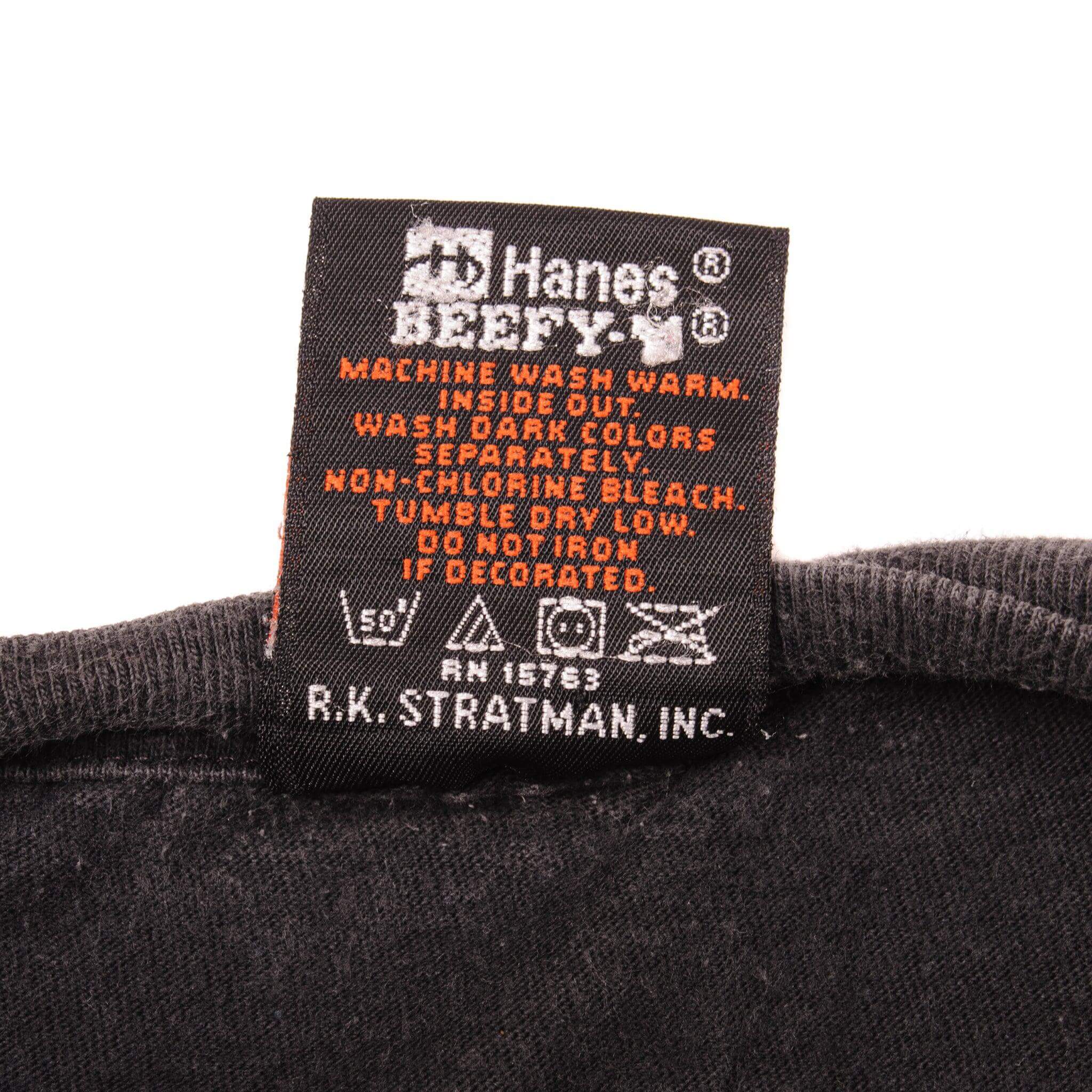 Vintage Harley Davidson Free & Proud Milwaukee Wisconsin Hanes Tee Shirt 1998 Size Large Made in USA.