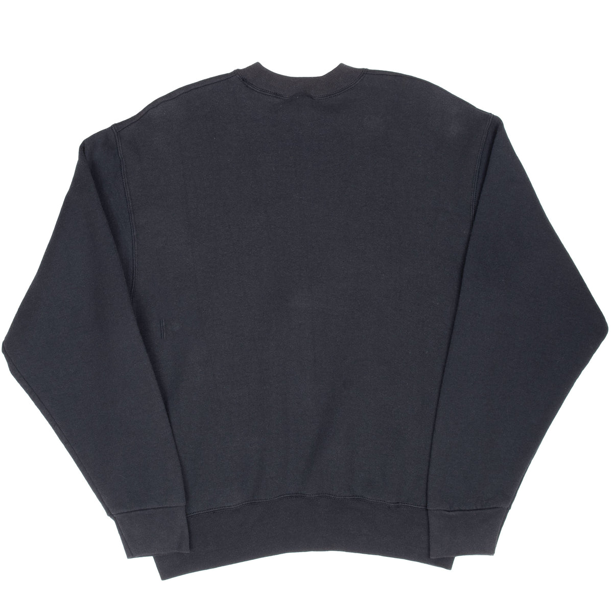 Plain back of black Minnesota Vikings crewneck sweatshirt