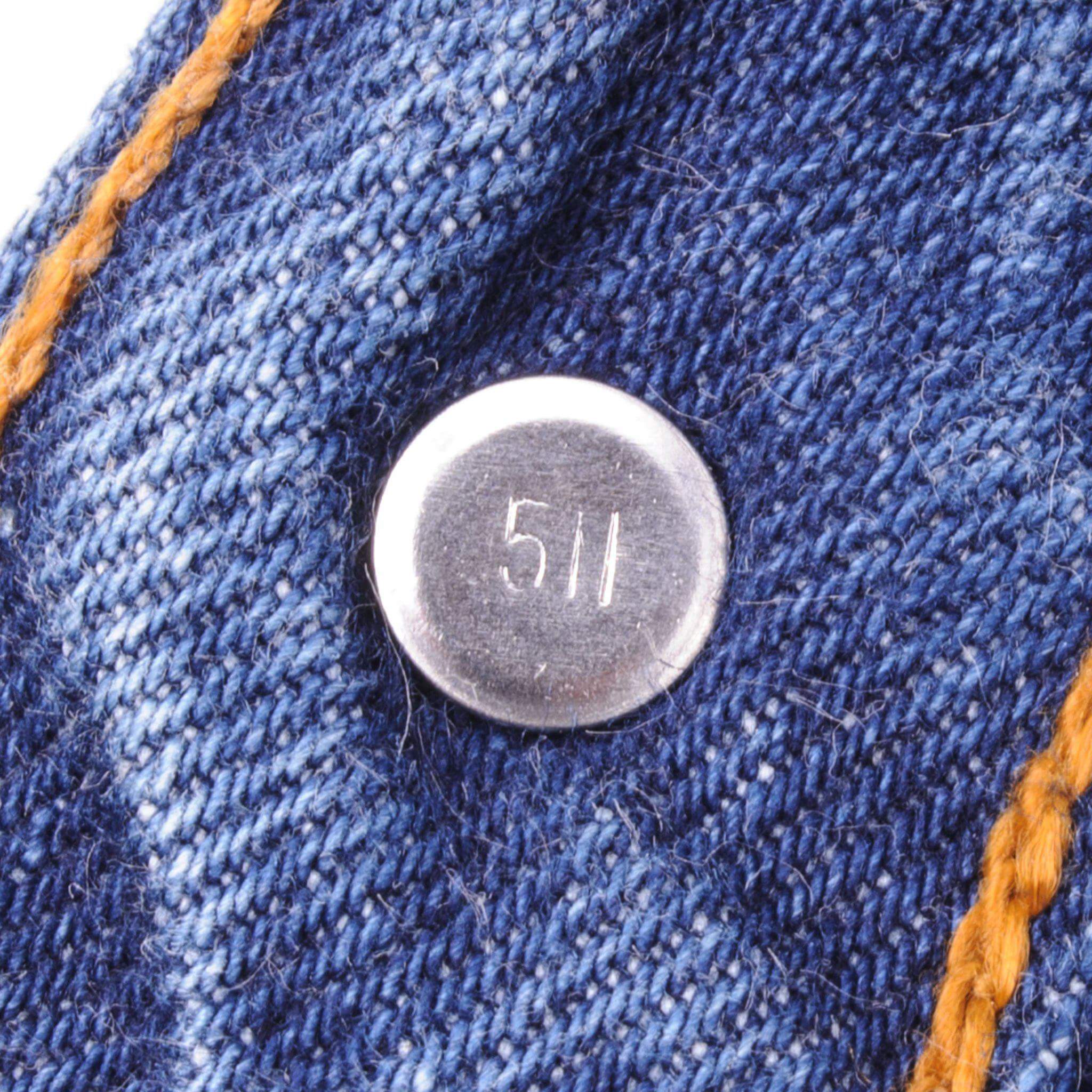 VINTAGE LEVIS 501 JEANS INDIGO 1990'S SIZE W32 L31 MADE IN USA