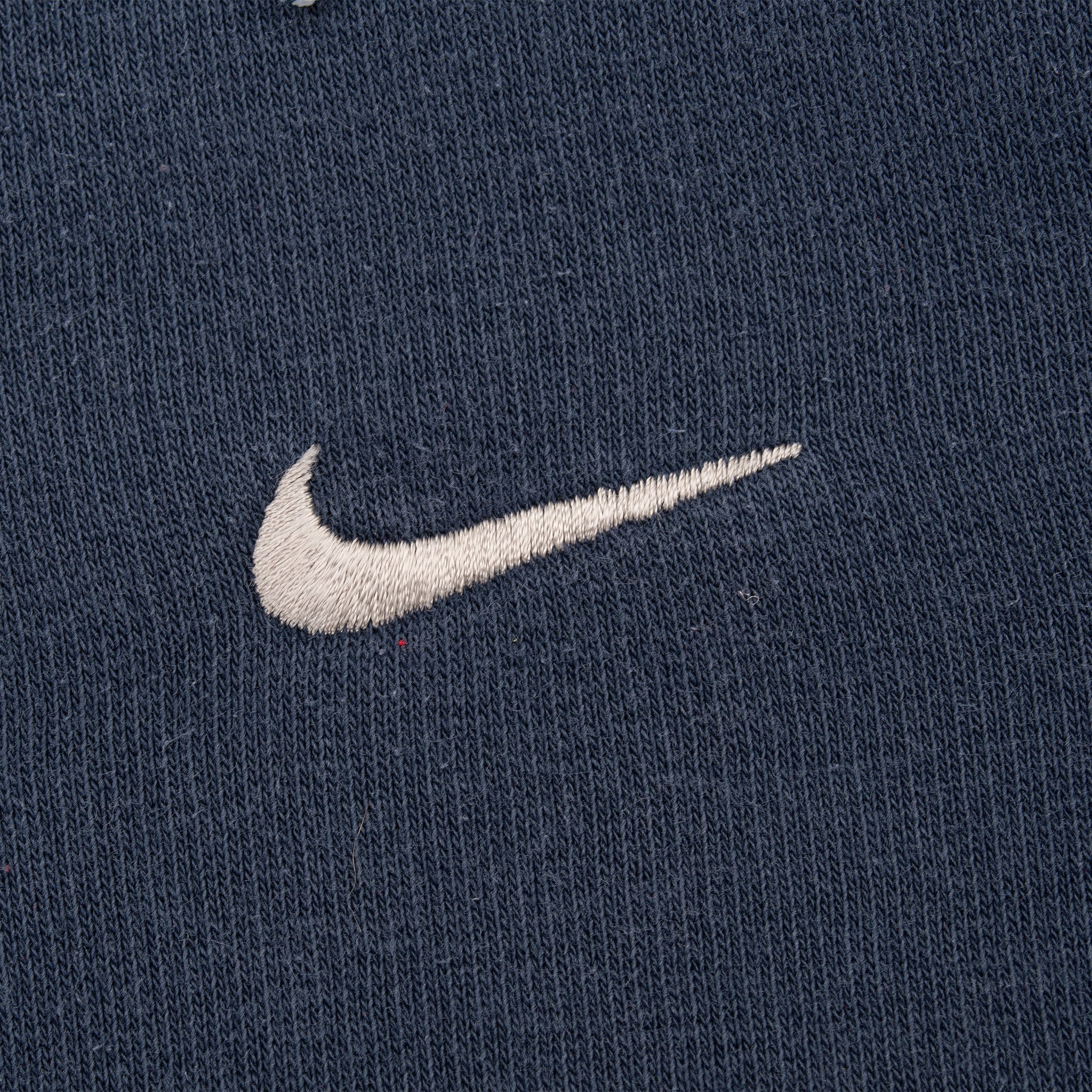 Vintage Nike Classic Swoosh Navy Hoodie Sweatshirt 2000S Size XL