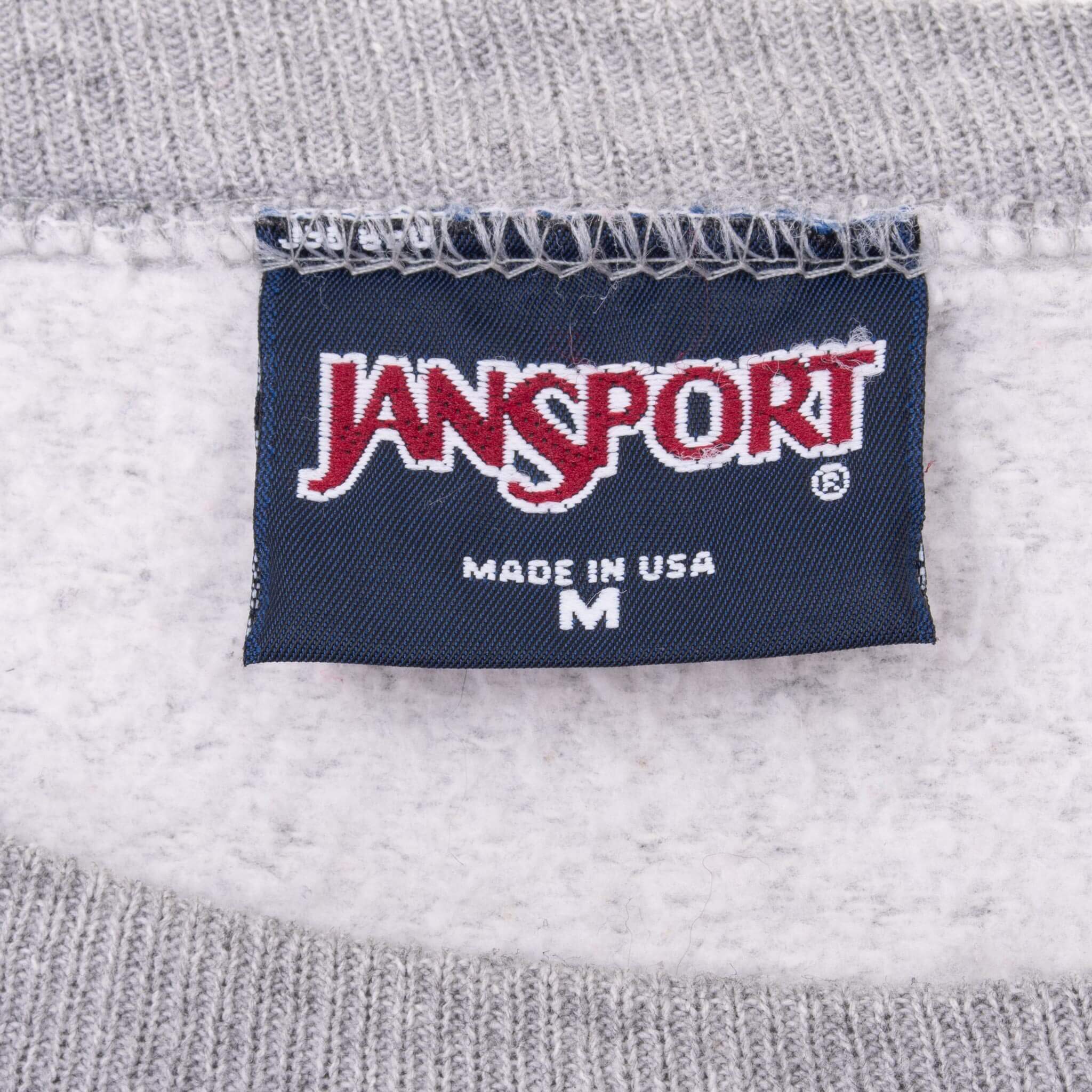 Vintage Ncaa University Of Michigan 1990S Jansport Sweatshirt Size Medium Made In Usa