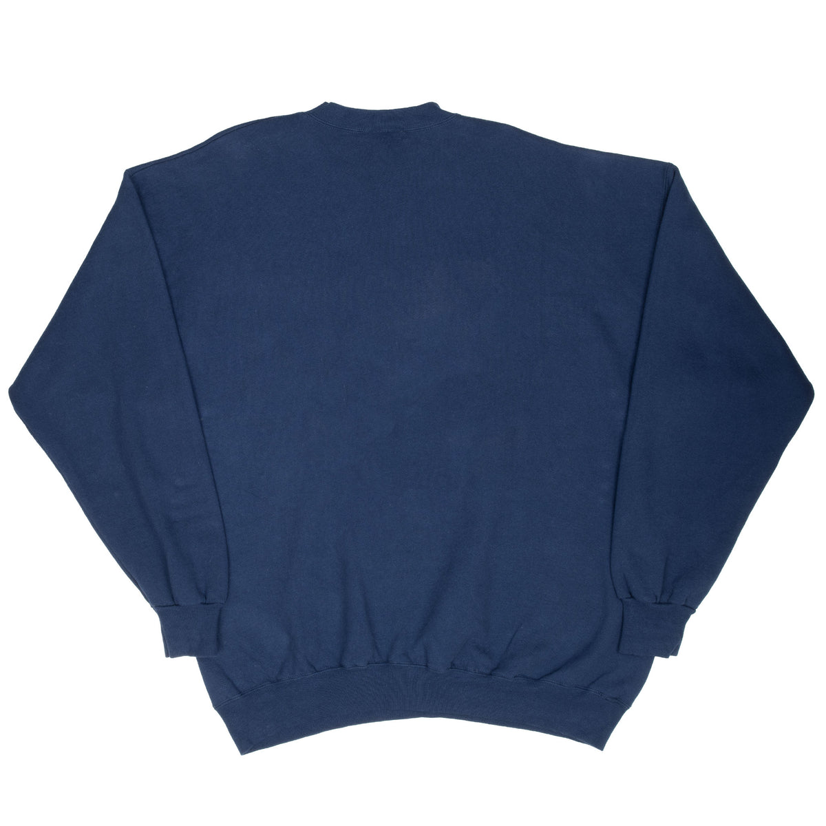 Back of navy Atlanta 1996 Olympic Games sweatshirt with no graphic