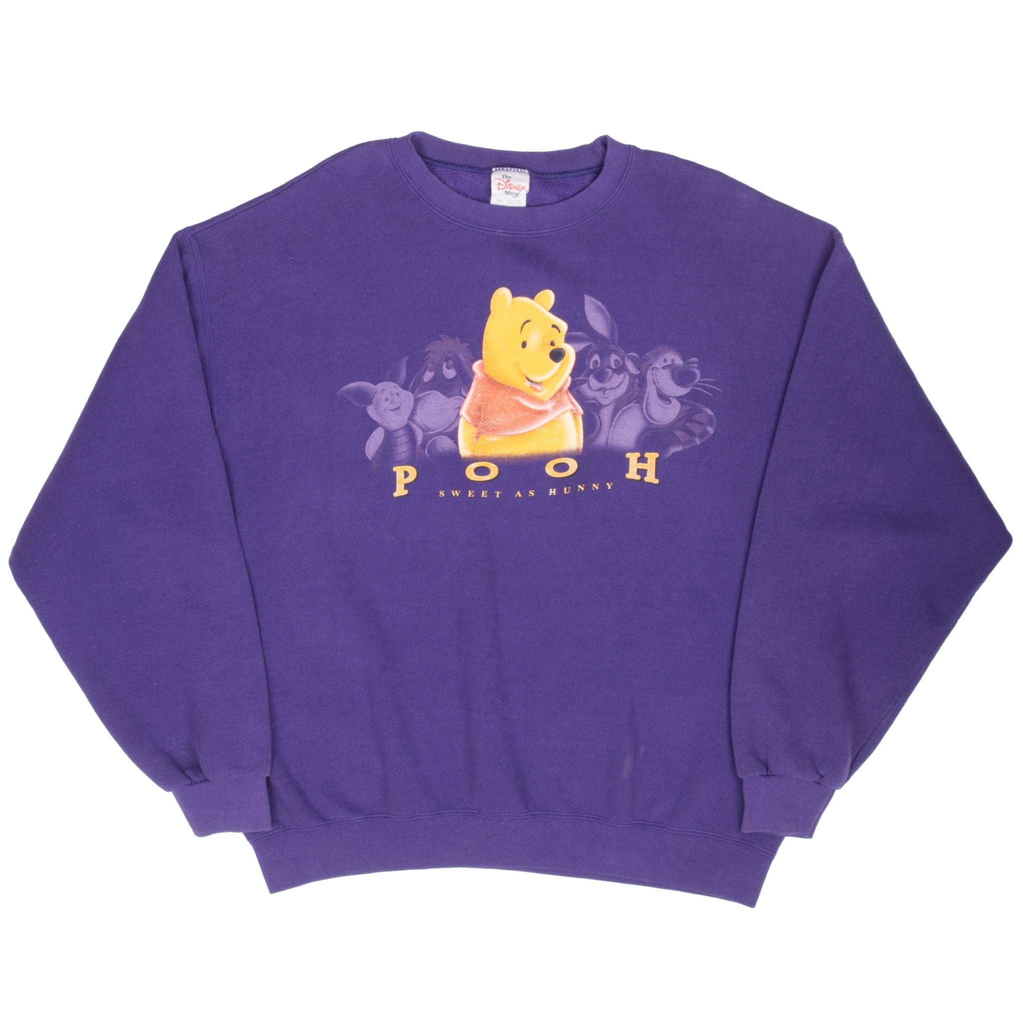Vintage Disney Winnie The Pooh 1990S Sweatshirt Size 2XL Made In Usa