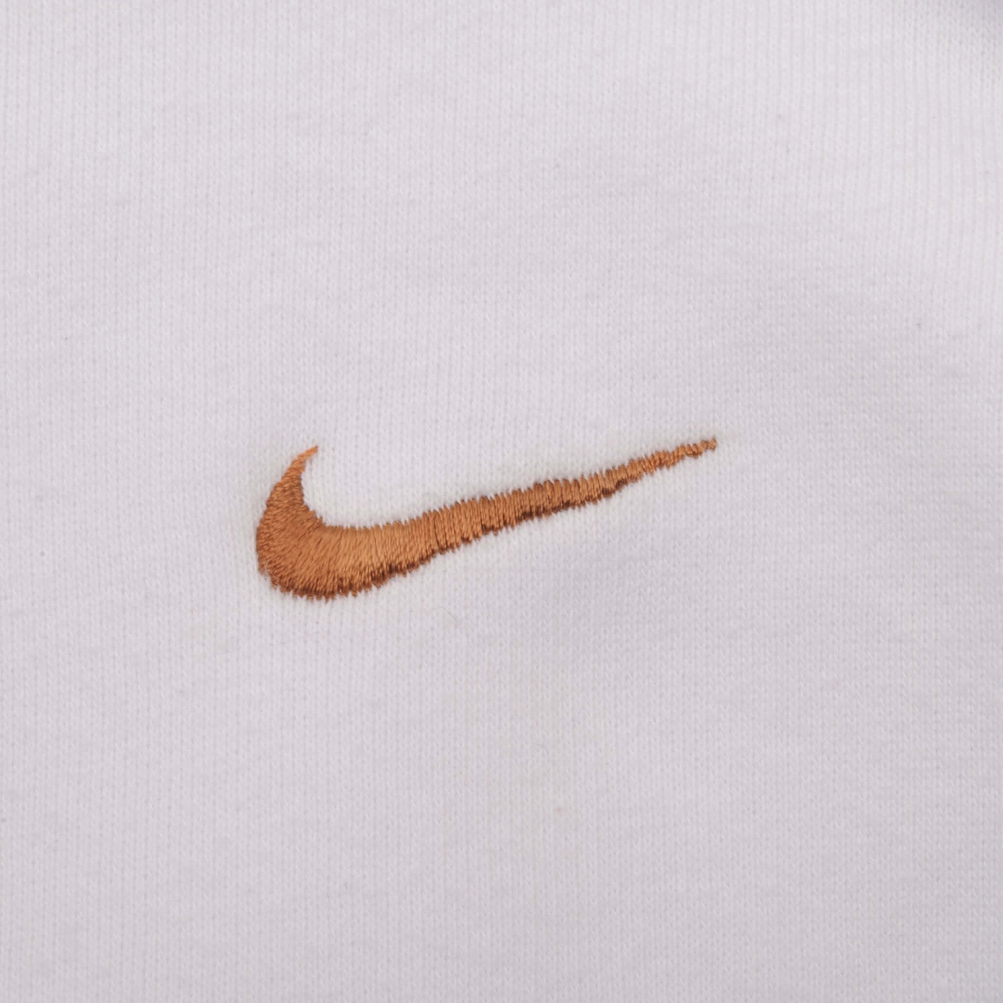 Vintage White Nike Classic Small Swoosh Sweatshirt 2000S Size 2XL