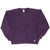 Vintage Russell Athletic Blank Purple Crewneck Sweatshirt 1990S Size Large Made In Usa