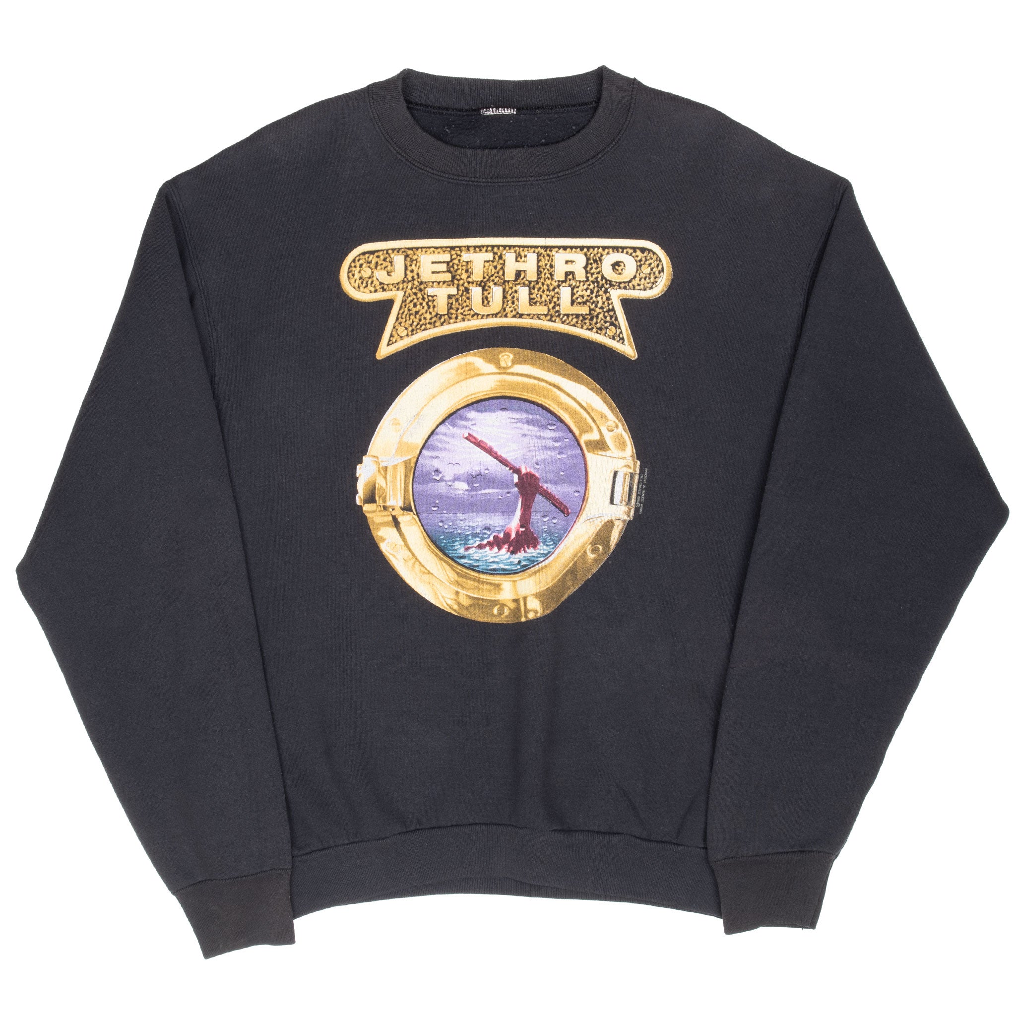 Vintage Jethro Tull Rock Island 1989 Sweatshirt Size XL