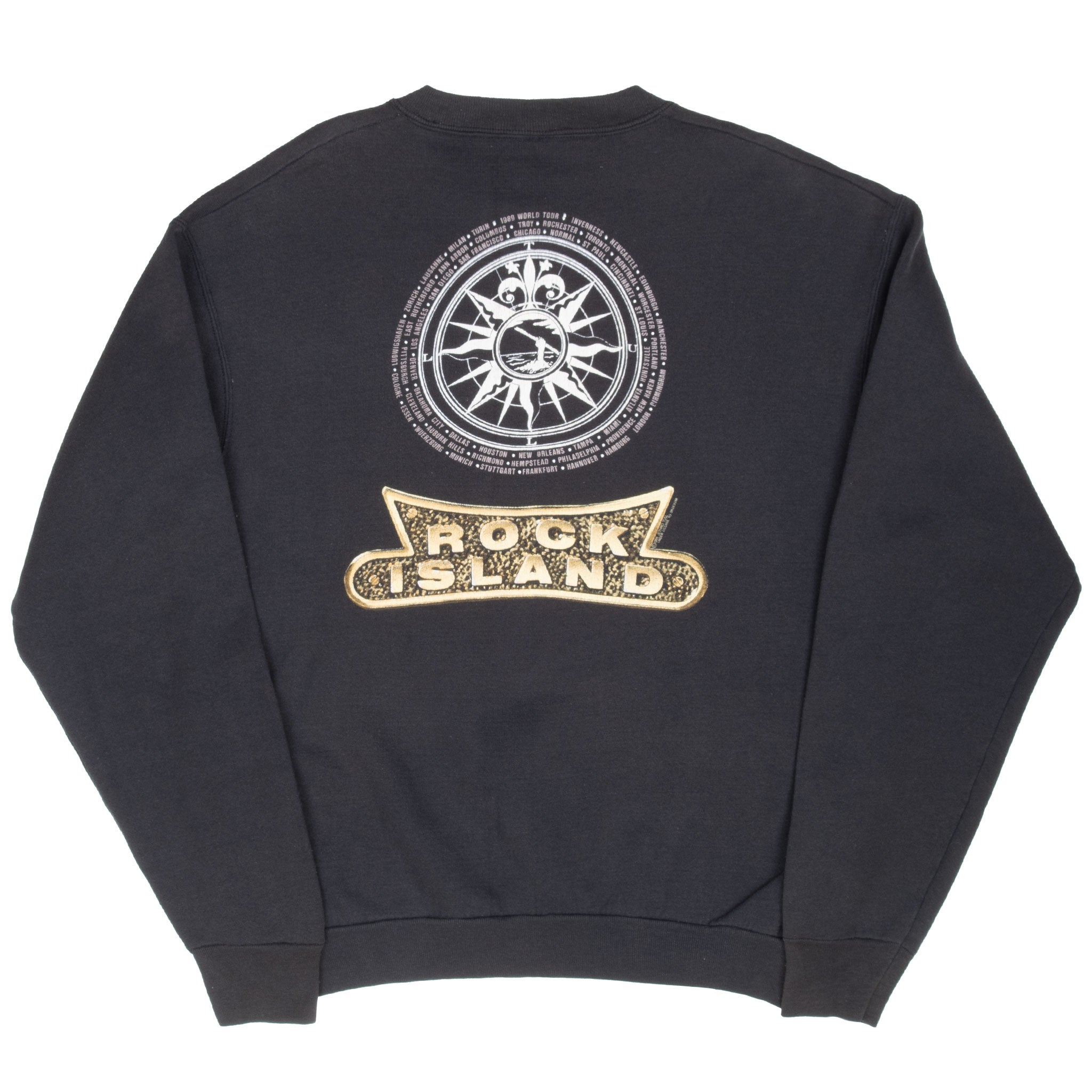 Vintage Jethro Tull Rock Island 1989 Sweatshirt Size XL