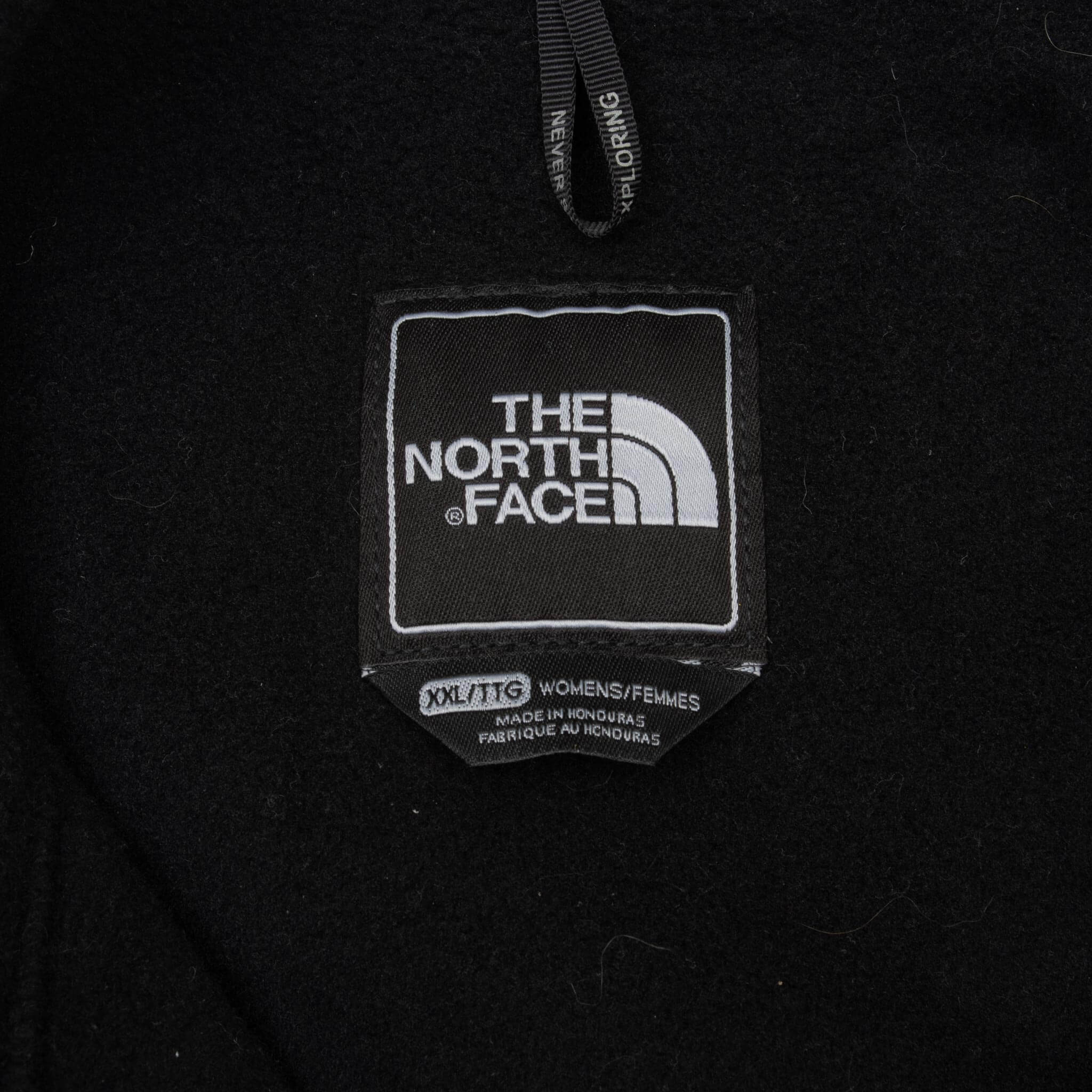 Vintage The North Face Polartec Denali Black Women Fleece Jacket 2000S Size 2XL