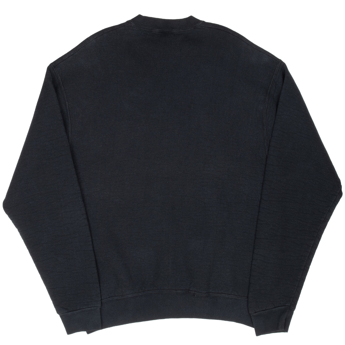 Plain back of black Dallas Cowboys crewneck sweatshirt