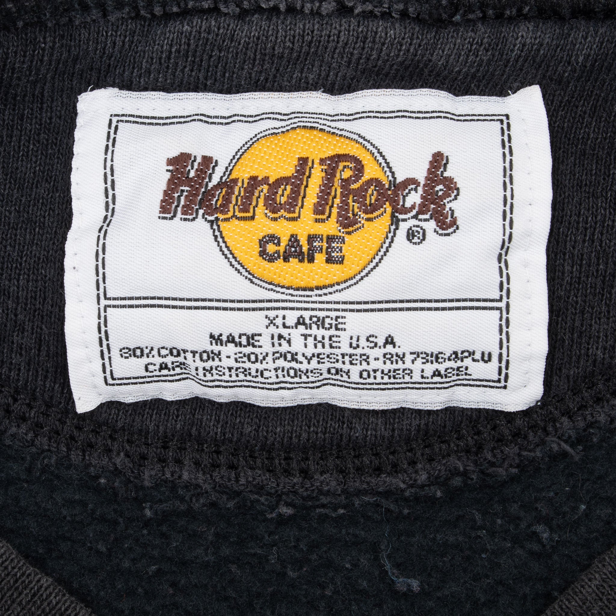 VINTAGE HARD ROCK CAFE SAVE THE PLANET ORLANDO SWEATSHIRT 1990S XL MADE IN USA