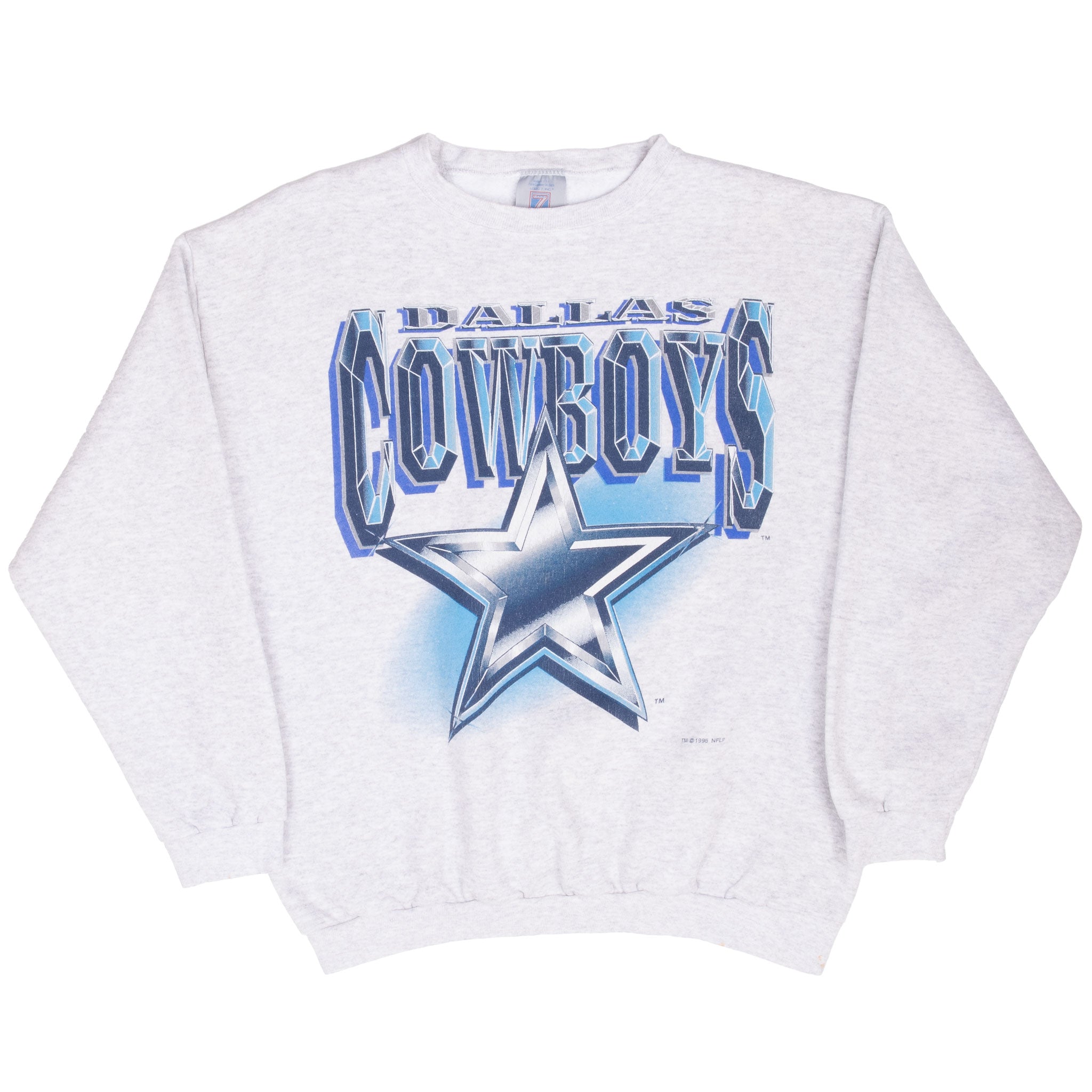 Vintage Nfl Dallas Cowboys 1995 Sweatshirt Size Large Made In Usa
