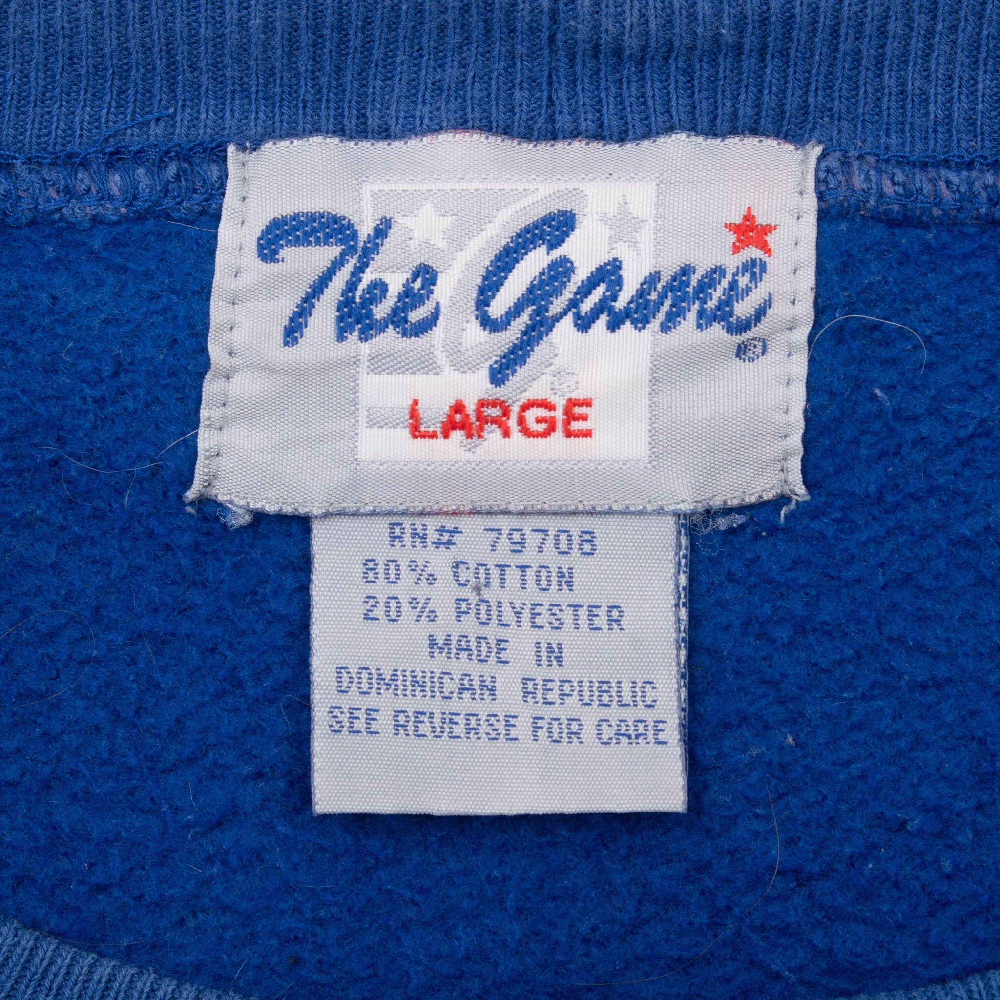 Vintage Ncaa Byu Brigham Young University Cougars The Game Sweatshirt 1990S Size Large