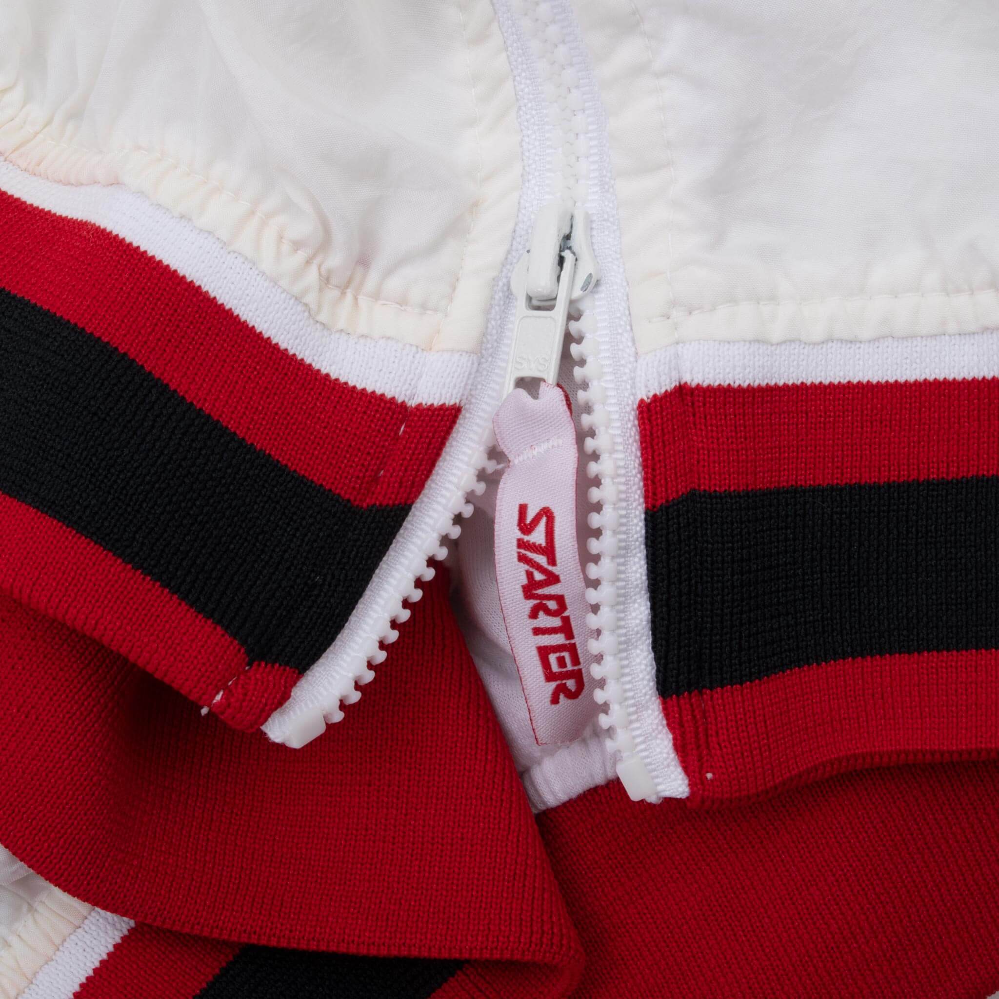 Vintage Ncaa Nebraska Huskers White Pullover Windbreaker Jacket 1990S Size 2XL