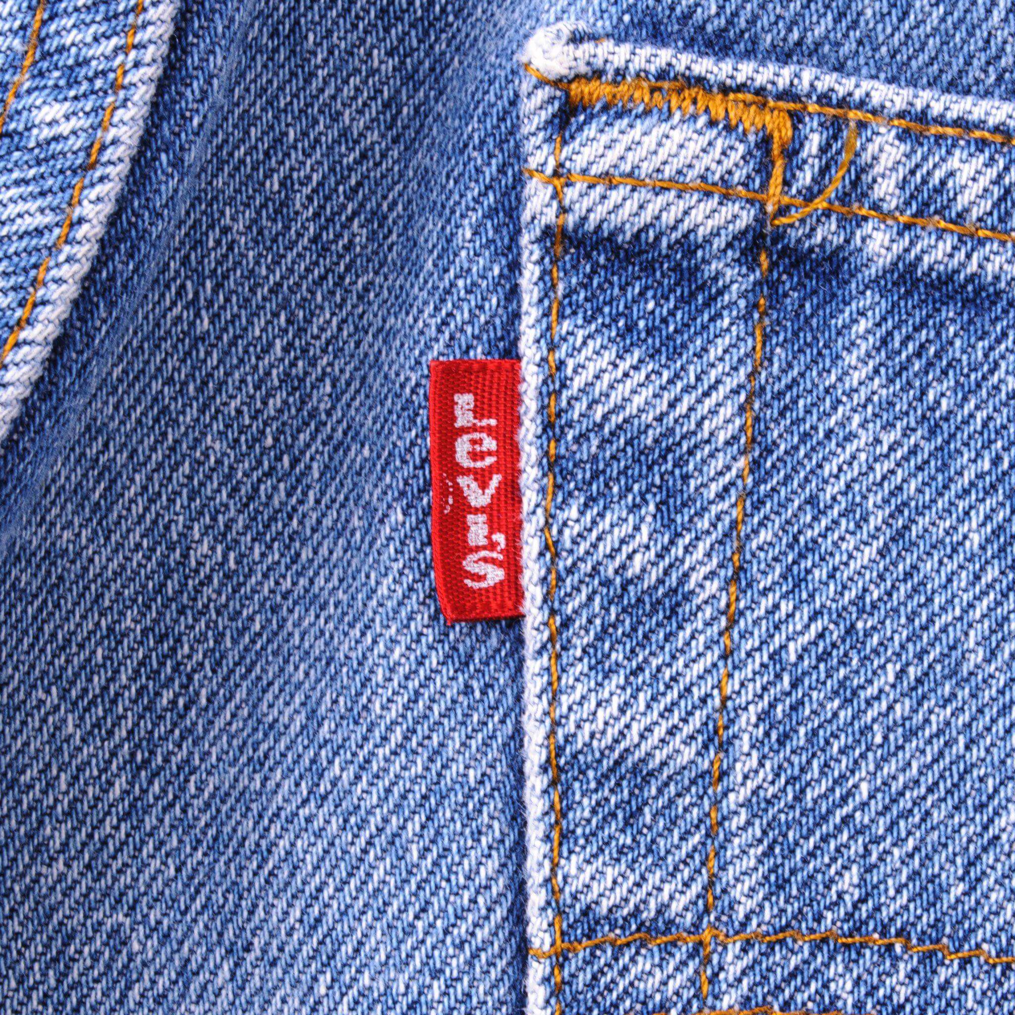 VINTAGE LEVIS 501 JEANS INDIGO 1984-1985 SIZE W31 L30 MADE IN USA