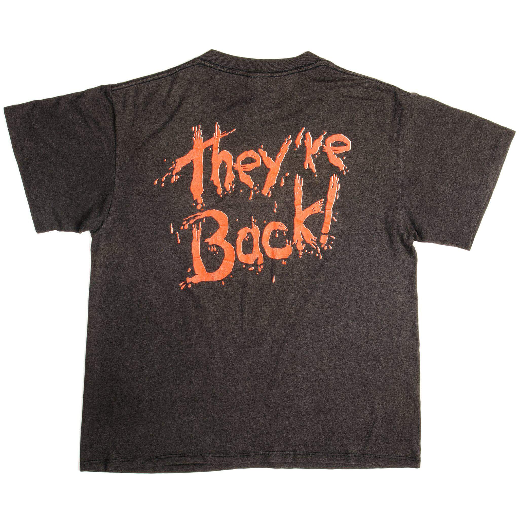 Vintage Bon Jovi New Jersey They're Back ! Tee Shirt 1988 Size Medium Made In USA With Single Stitch Sleeves.