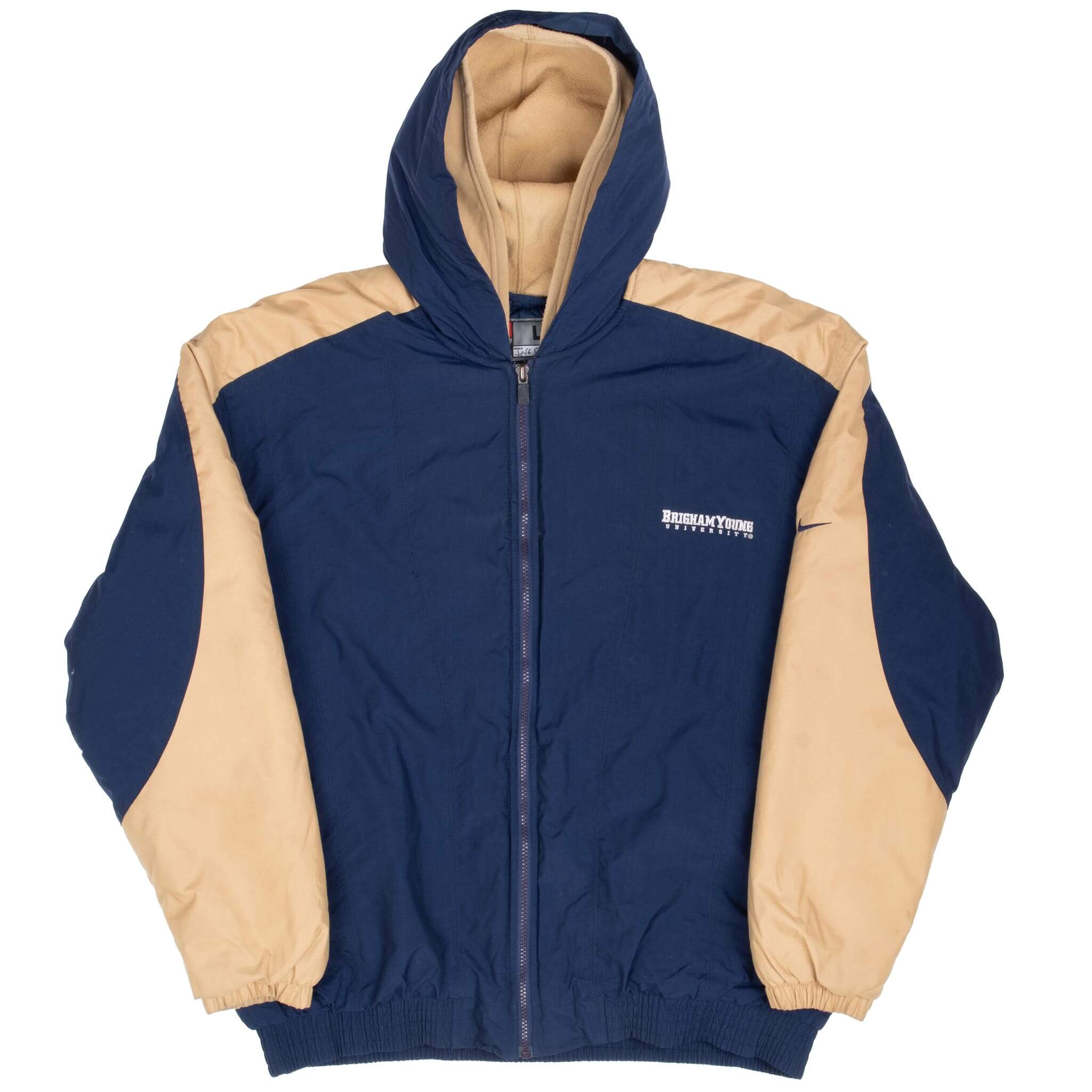 Vintage Nike Byu Brigham Young University Coat Jacket 2000S Size Large