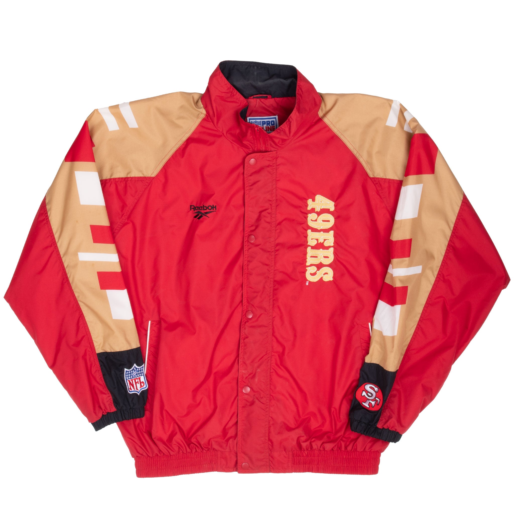 Vintage Nfl San Francisco 49Ers 1990S Reebok Jacket Size XL