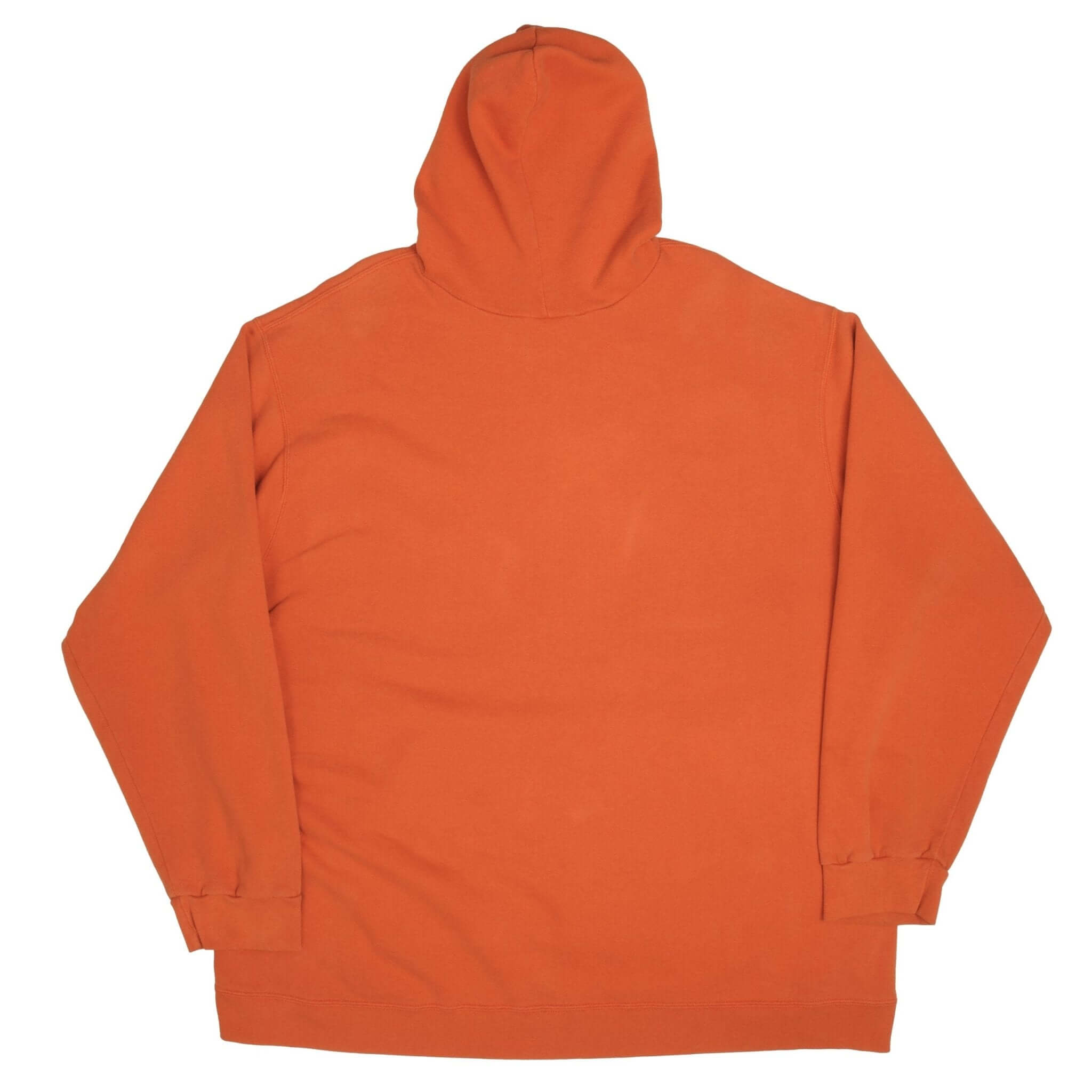 Vintage Orange Nike Center Swoosh Hoodie 2000S Size 3XL Travis Scott