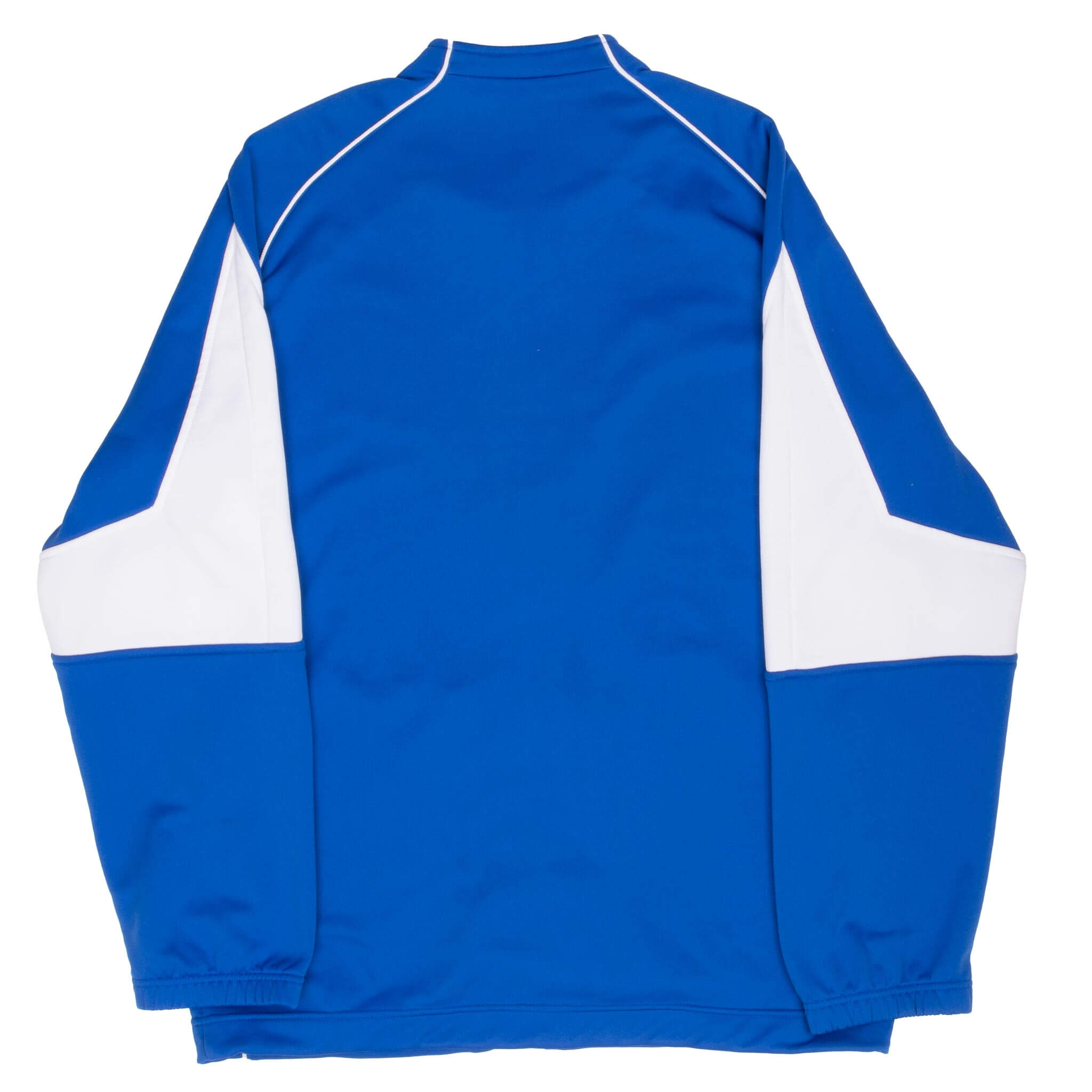 Vintage Nike Classic Swoosh Blue Track Jacket 1990S Size XL