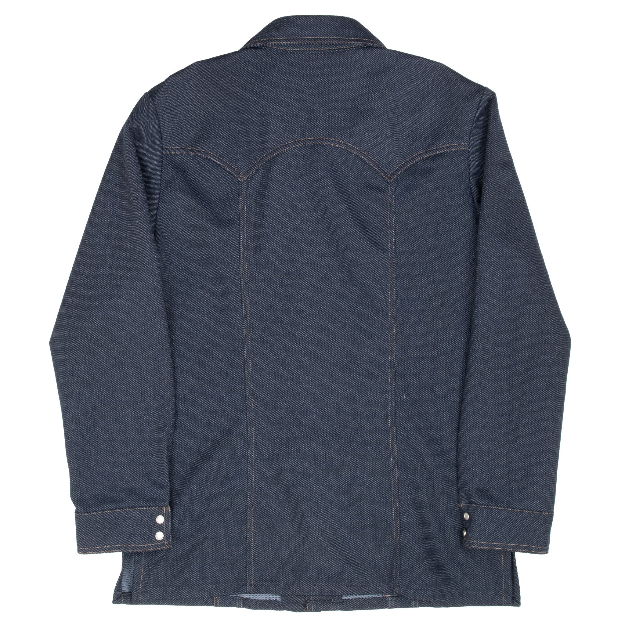 Vintage Levis Orange Tab Two Pockets Pearl Button Jacket 1970S Size Large Long