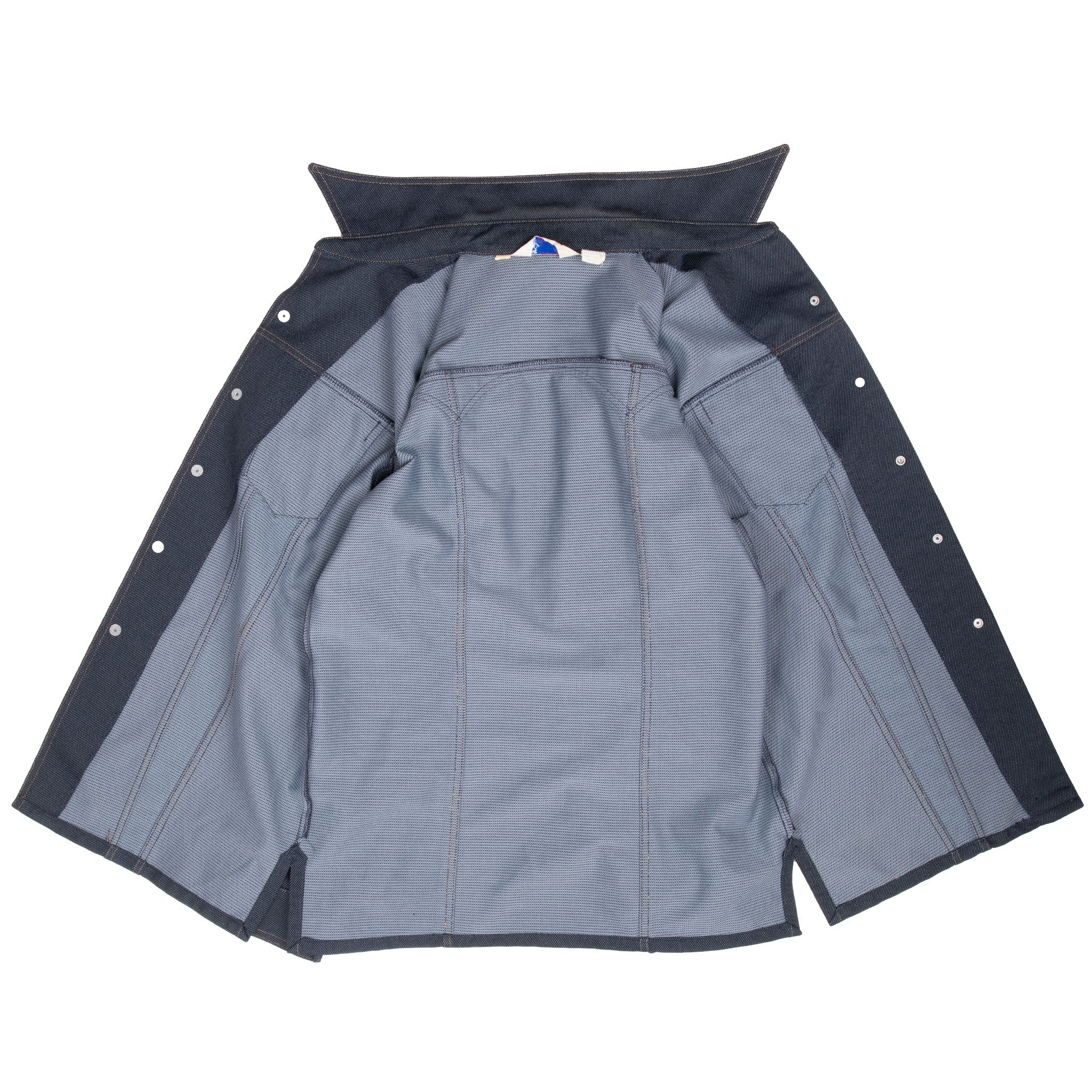 Vintage Levis Orange Tab Two Pockets Pearl Button Jacket 1970S Size Large Long