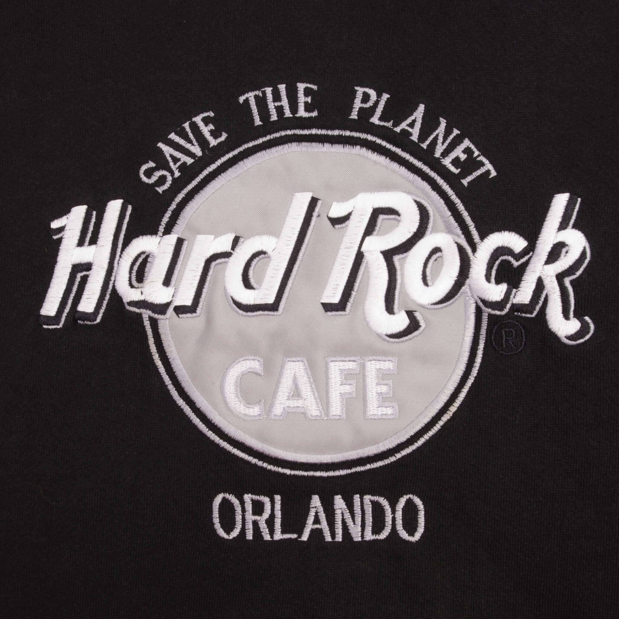 Vintage Hard Rock Cafe Save The Planet Orlando Sweatshirt 1990S XL Made In USA