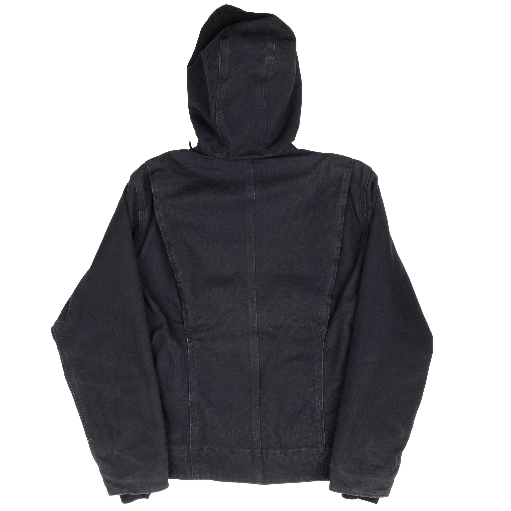 Vintage Carhartt Black Sherpa Lined Woman Active Jacket Wj141Blk Size Small